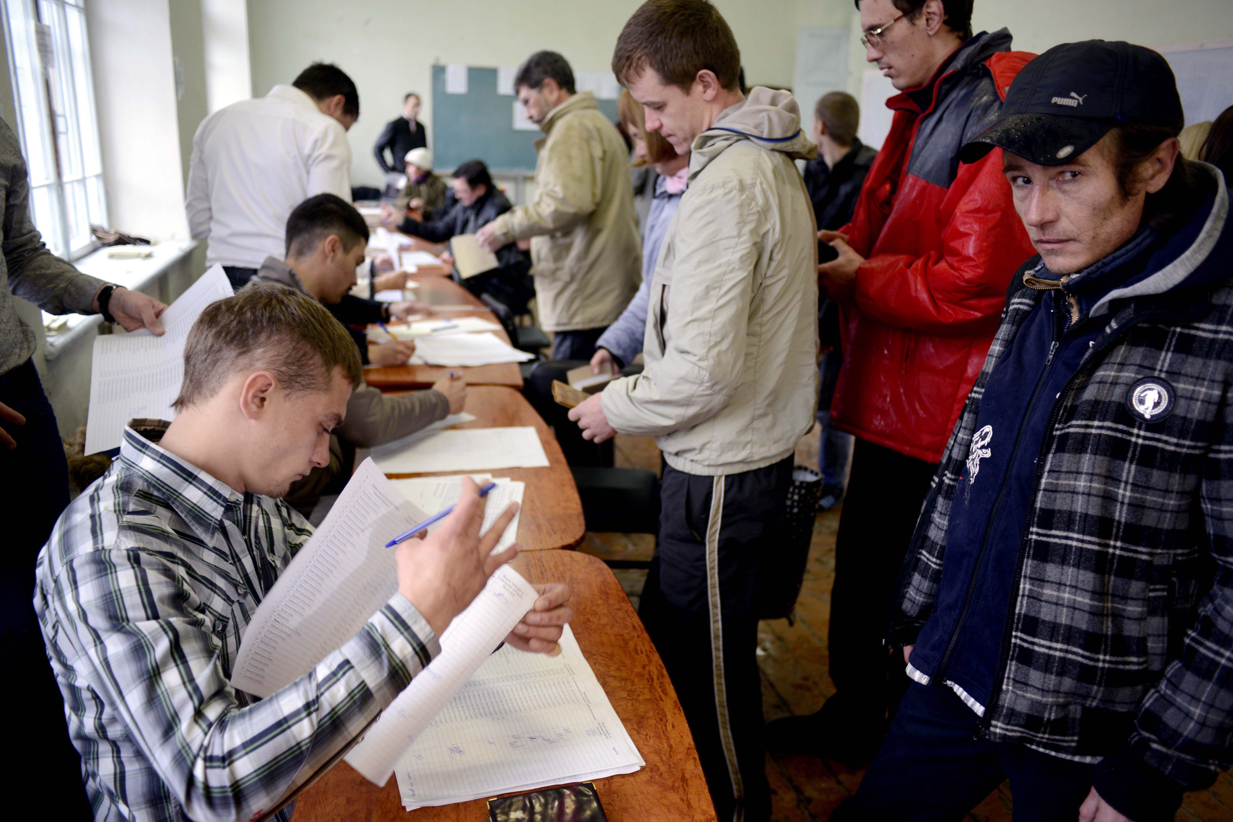 Масово участие в референдума в Крим