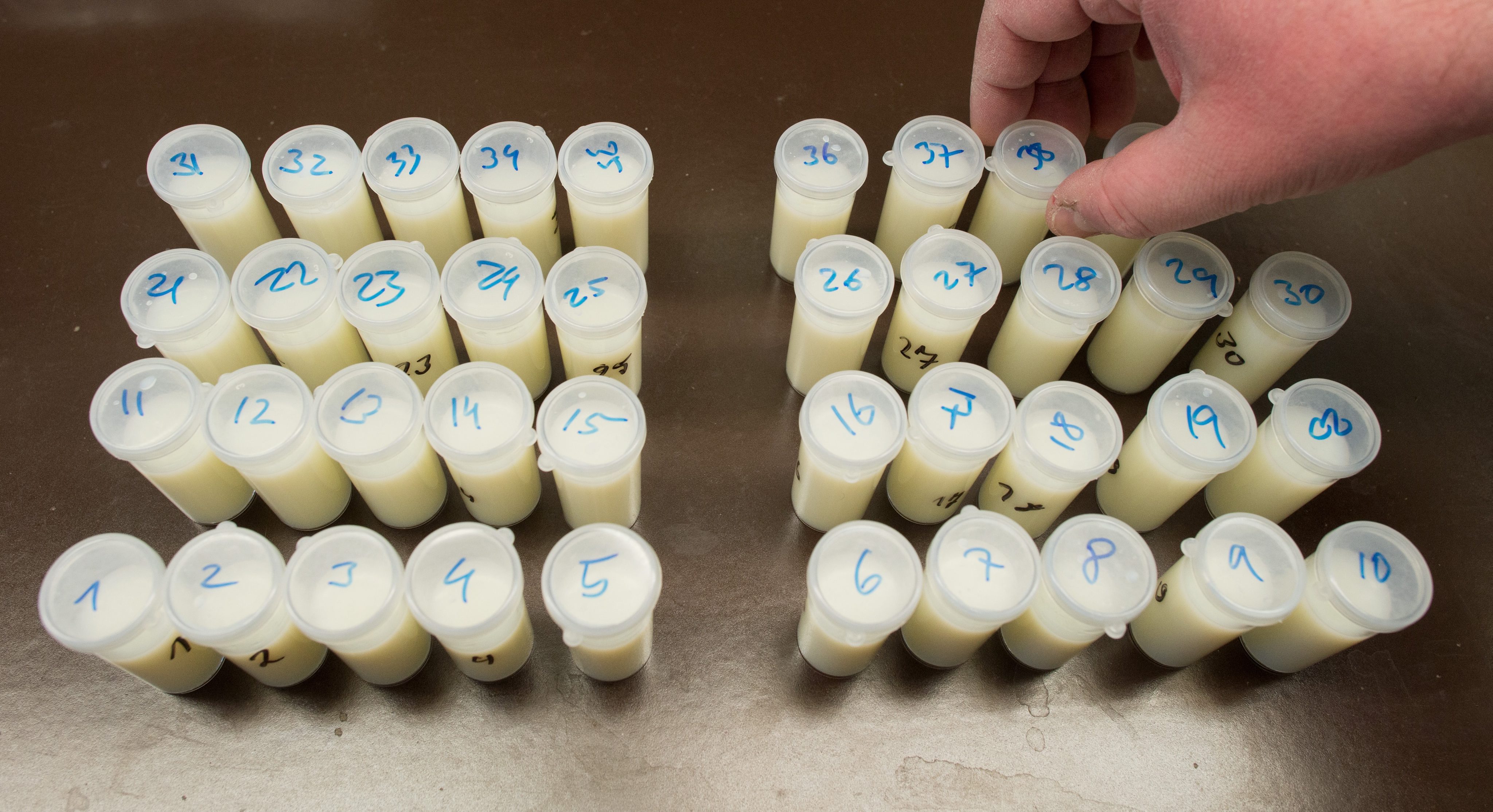 Тестване на мляко