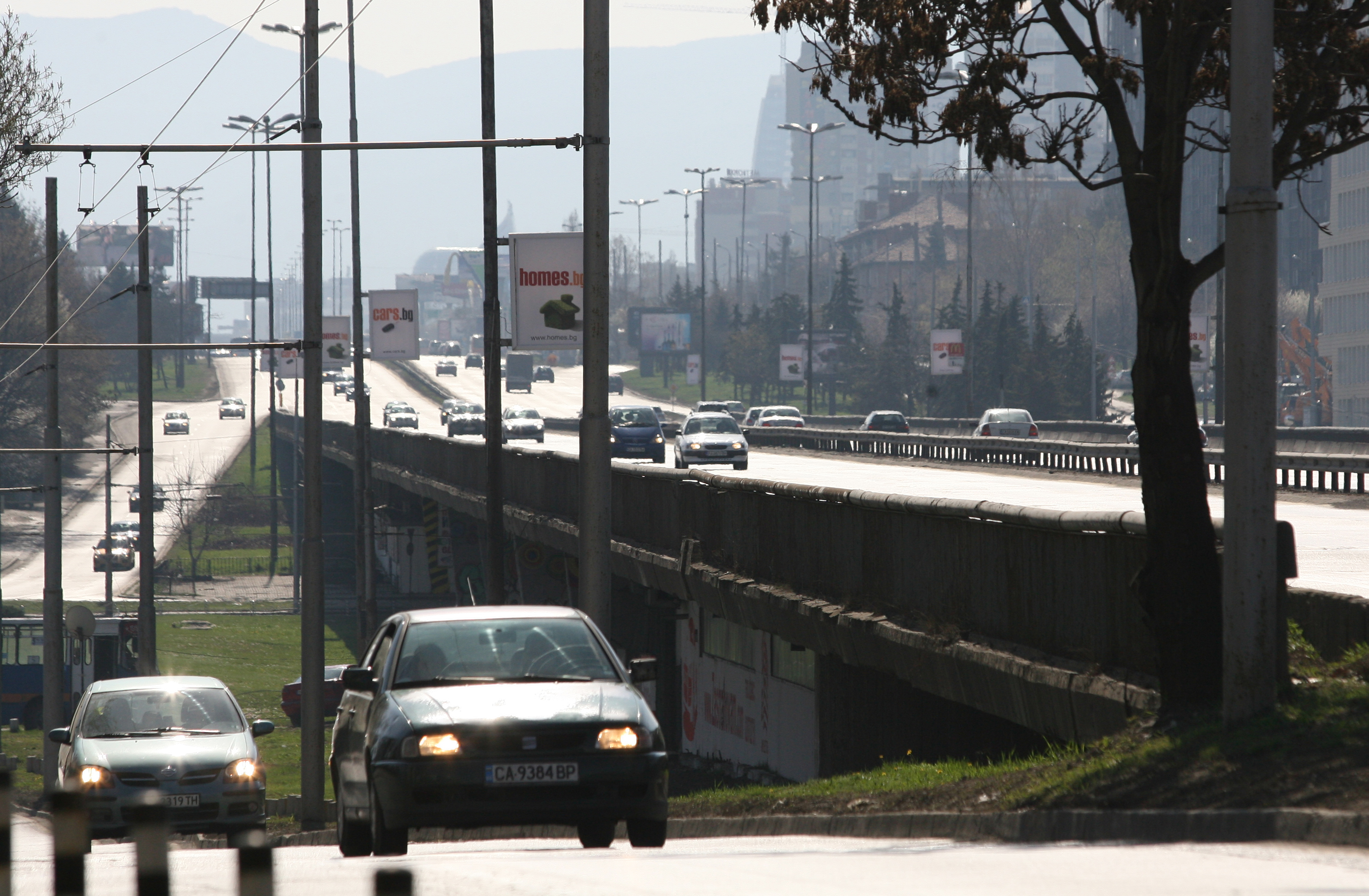Започват задръстванията на Цариградско шосе