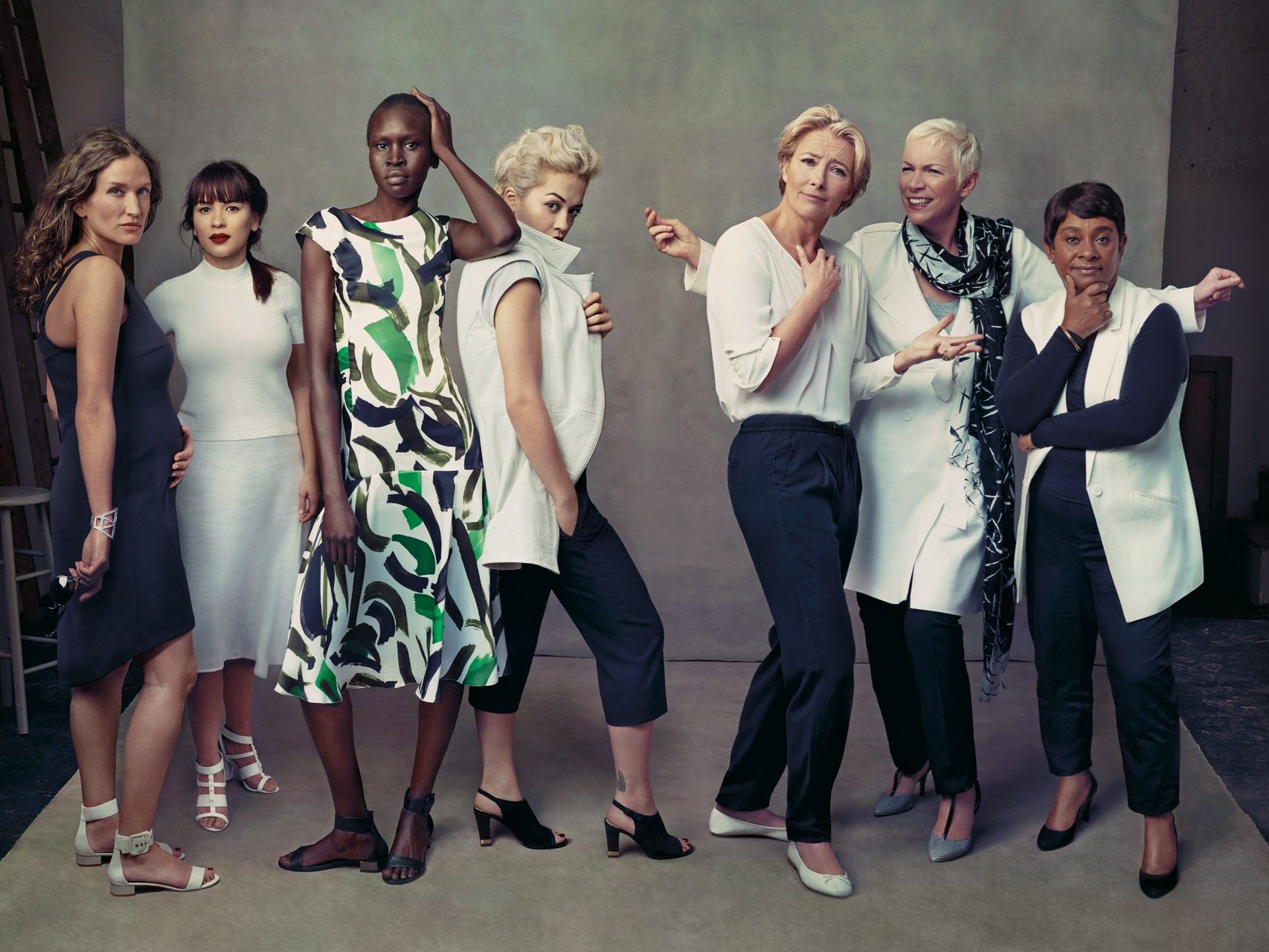 Ема Томпсън и Ани Ленъкс станаха модели