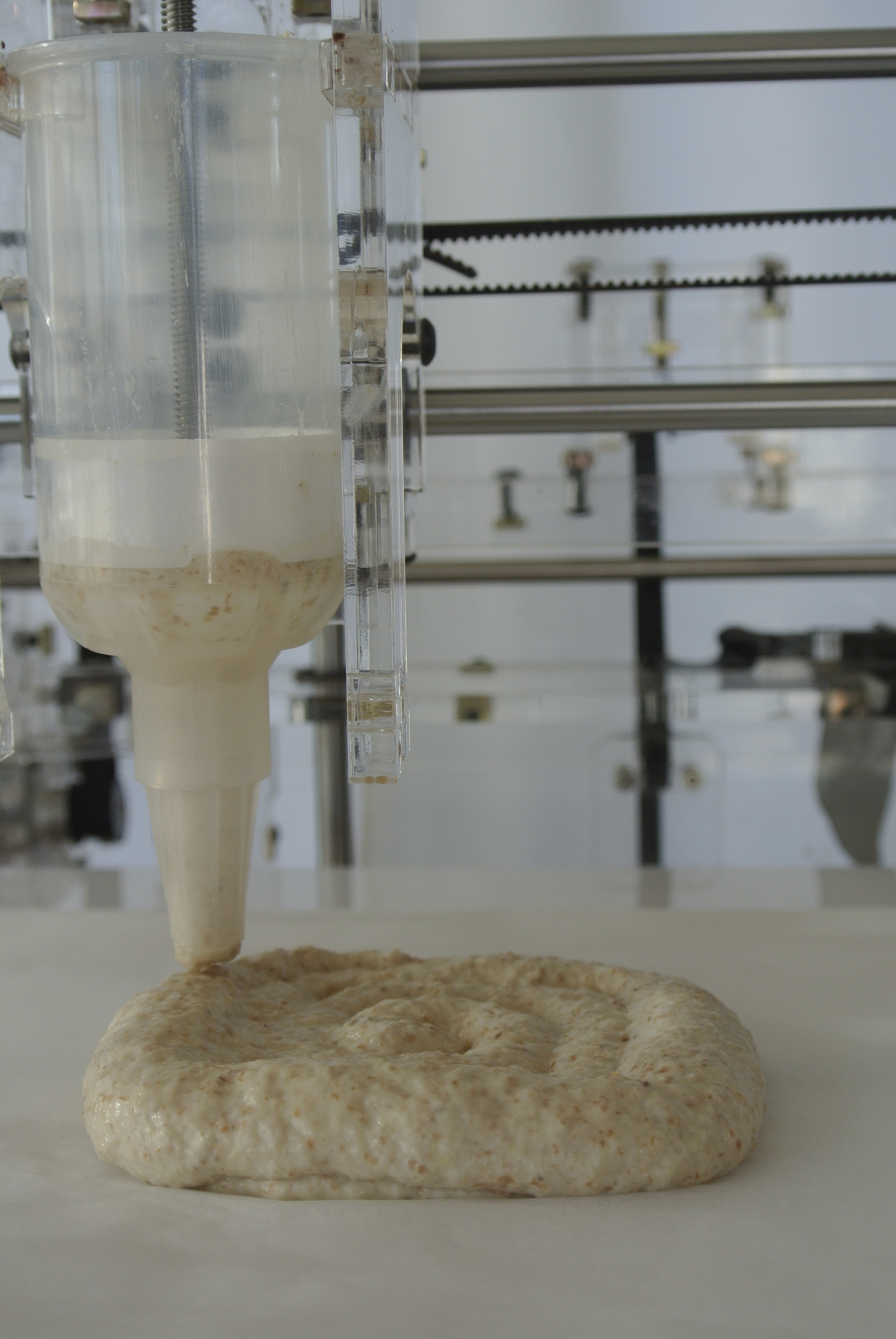 Принтиране на кръгла питка за сандвич