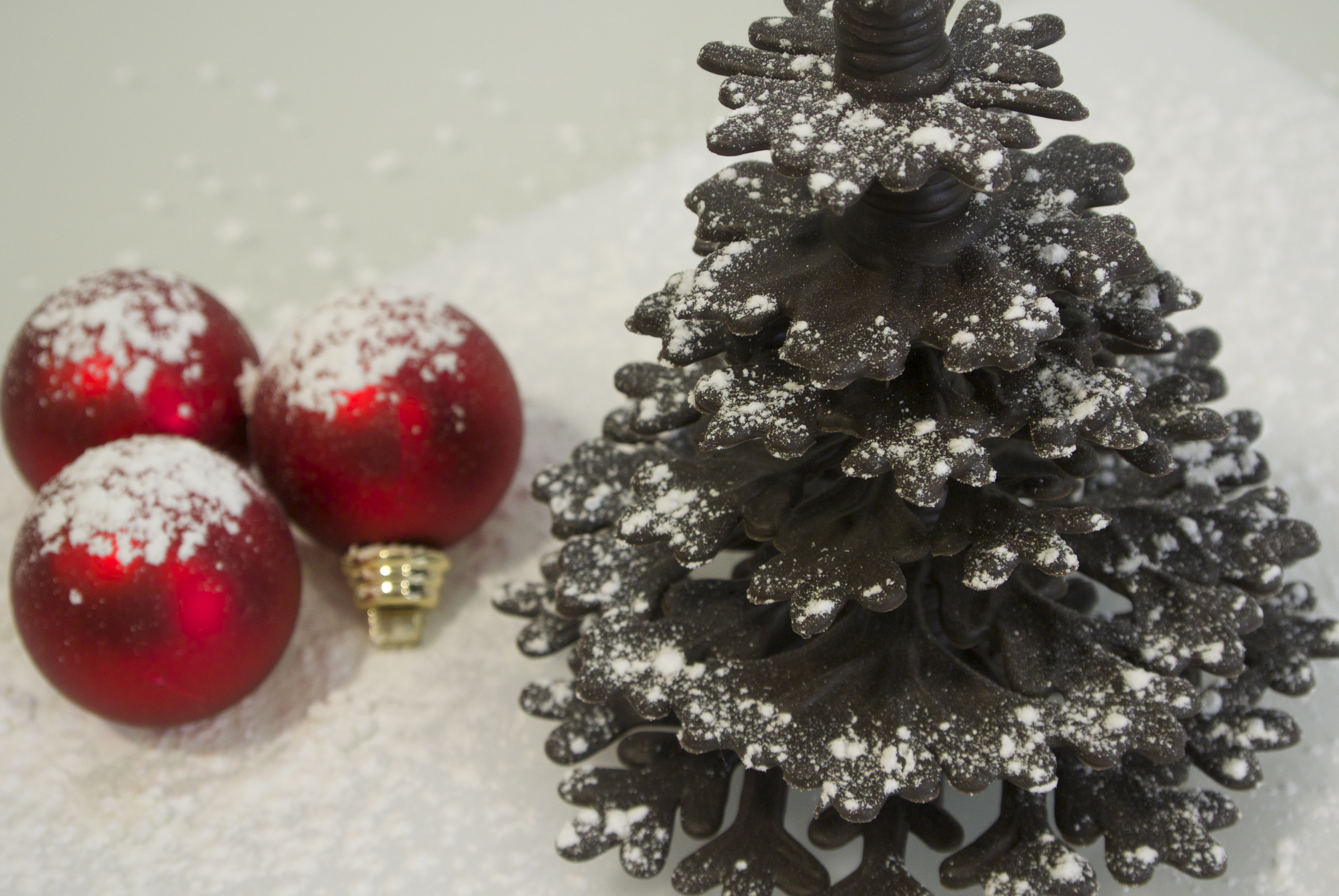 Шоколадово коледно дръвче - продукт на 3D принтера за храна Foodini