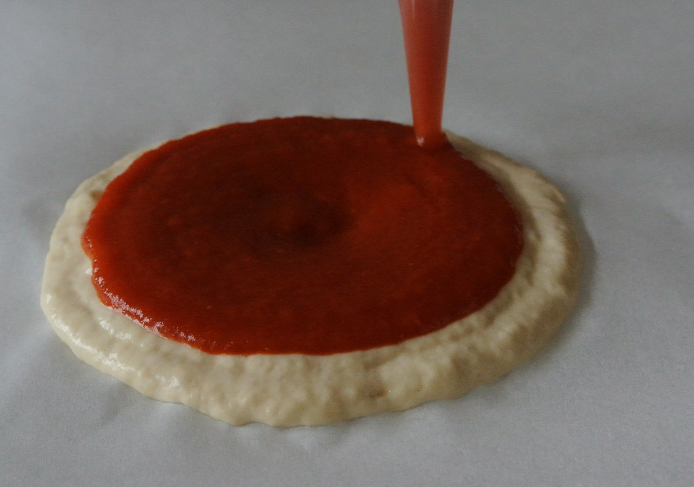 Принтиране на сос за пица