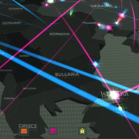 Карта показва кибератаките в реално време