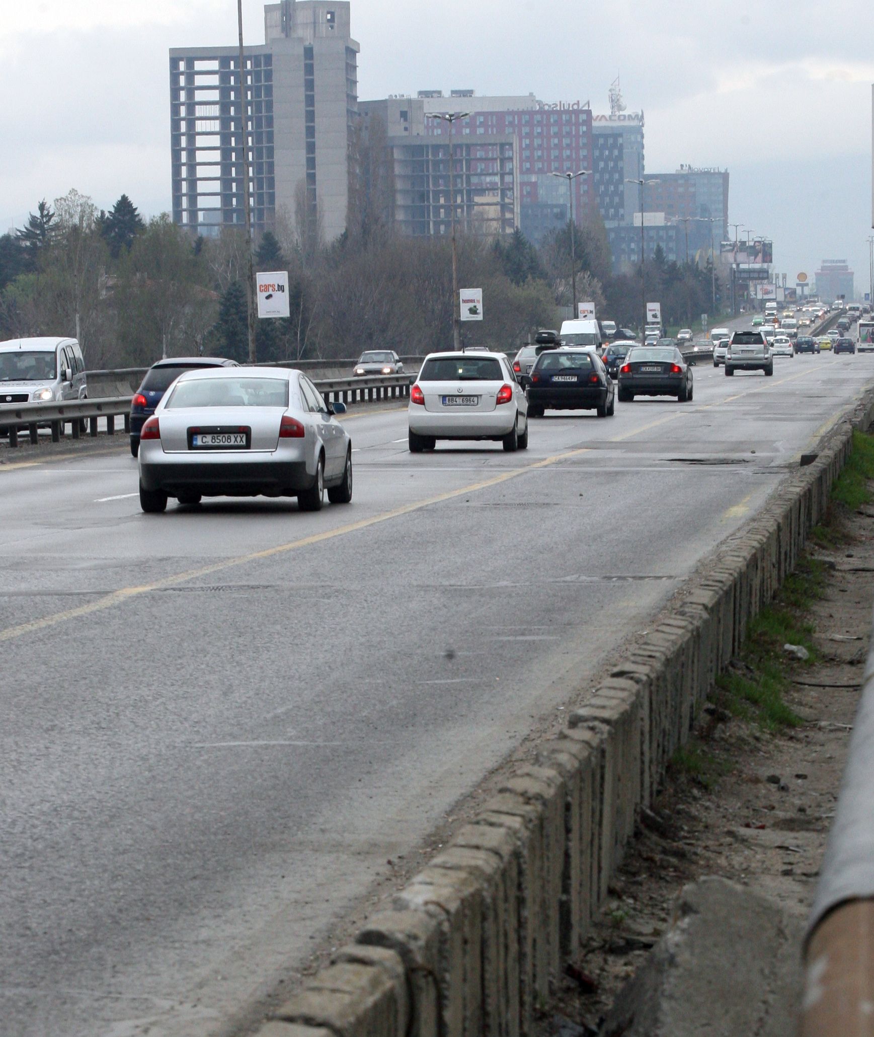 С 40 км/час по ”Цариградско шосе” по време на ремонта