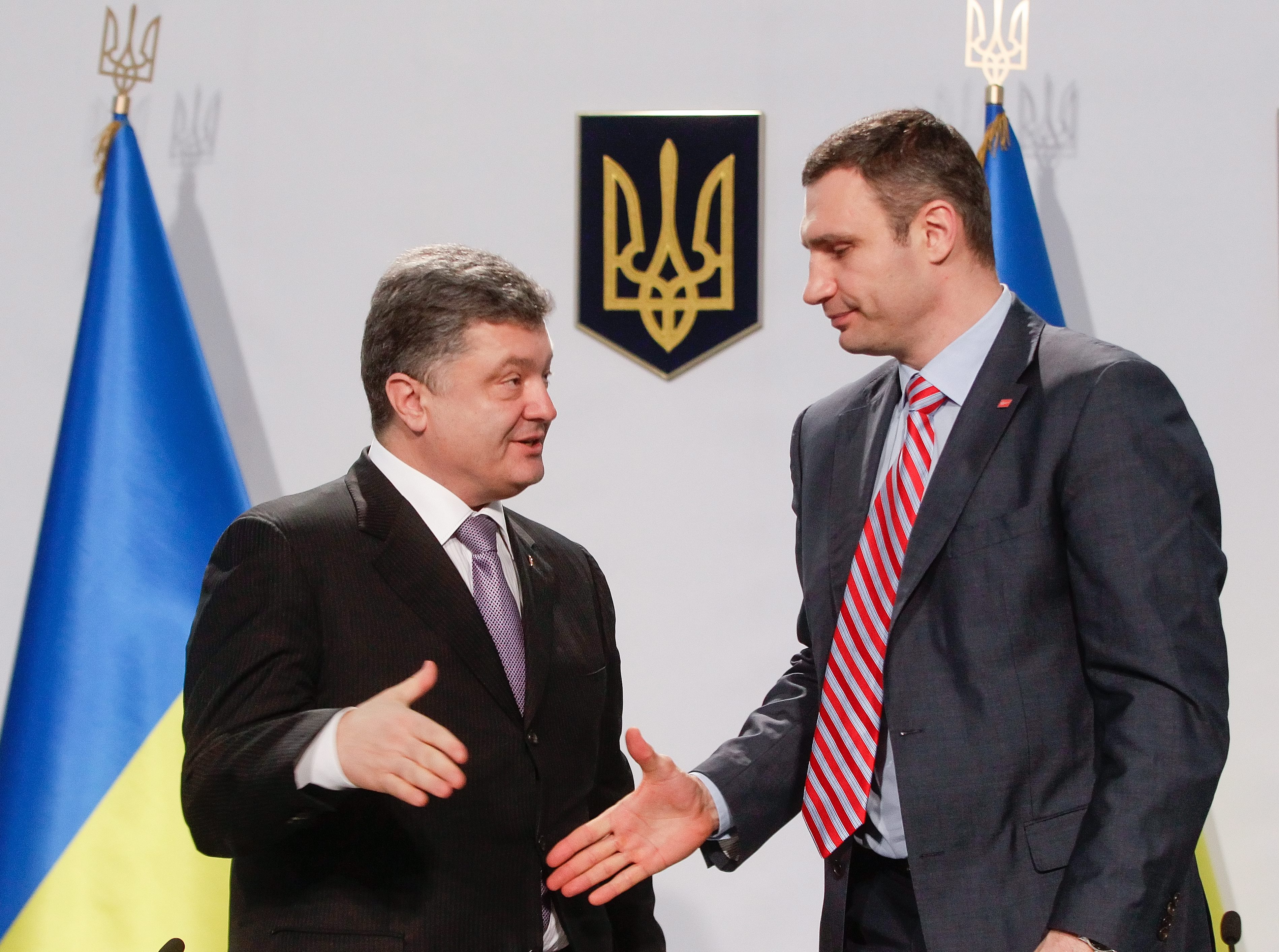 Партиите на Порошенко и Кличко се обединиха