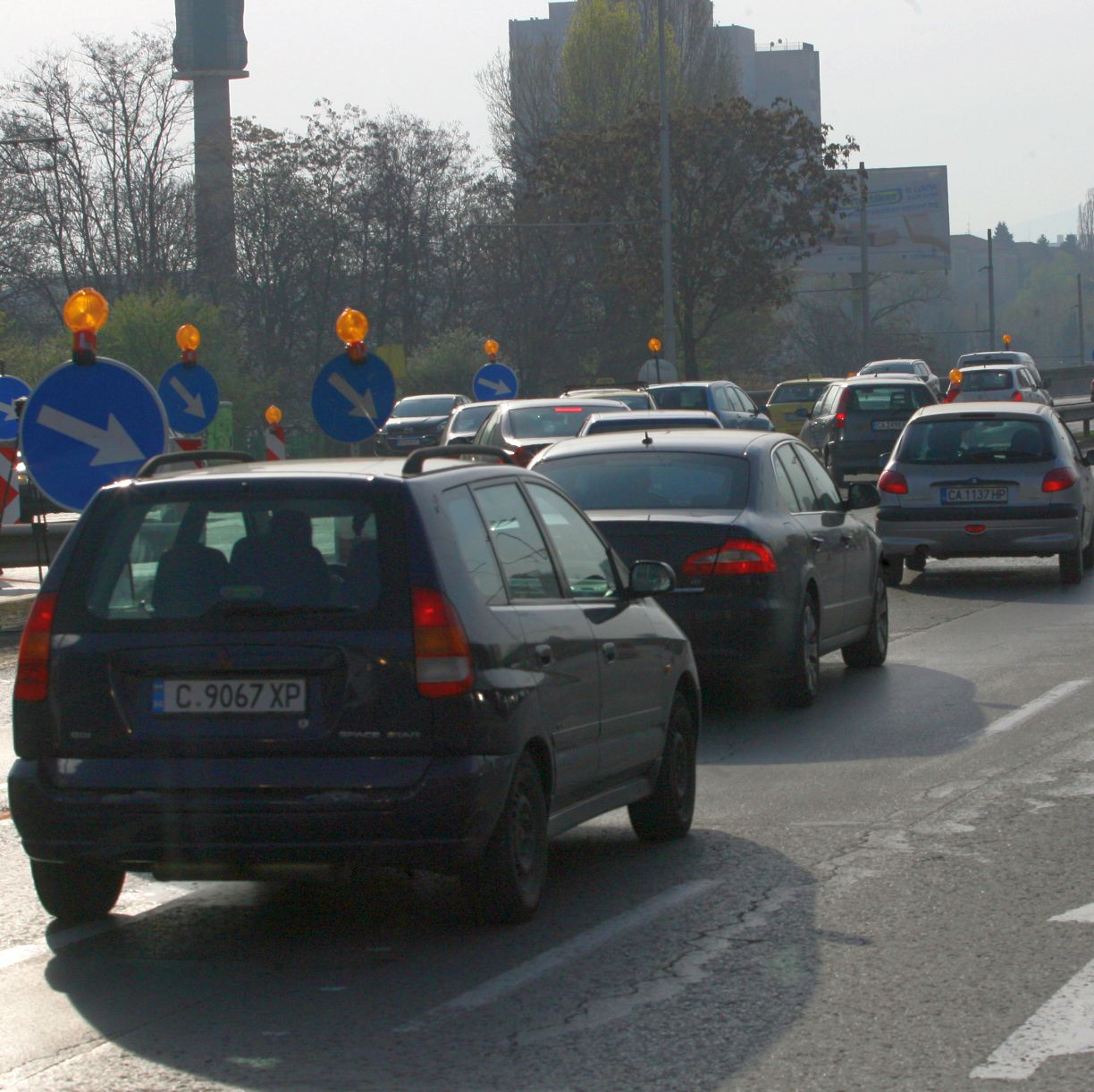 Огромни задръствания по ”Цариградско шосе”