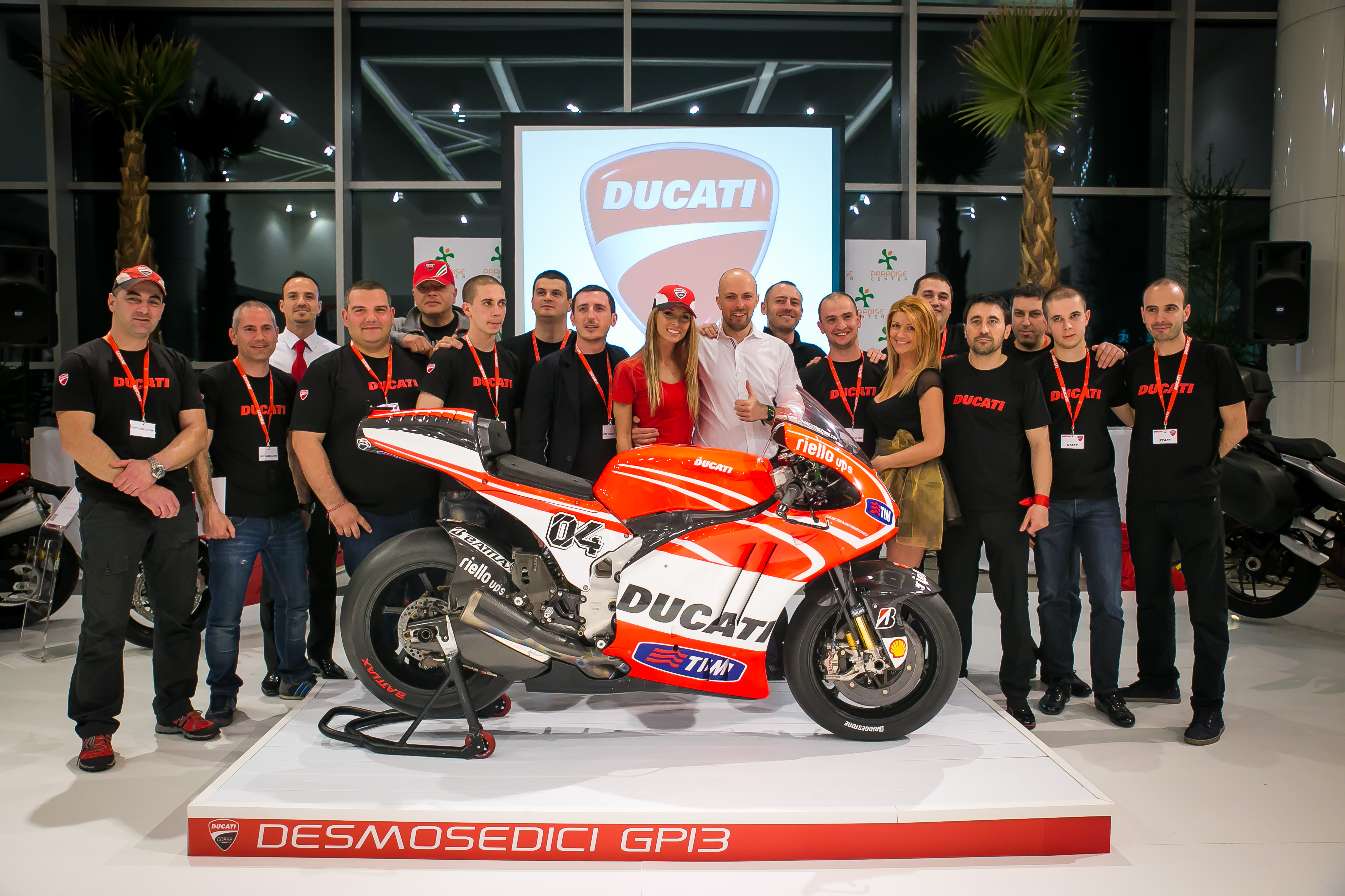 Уникални мотоциклети Ducati в Paradise Center