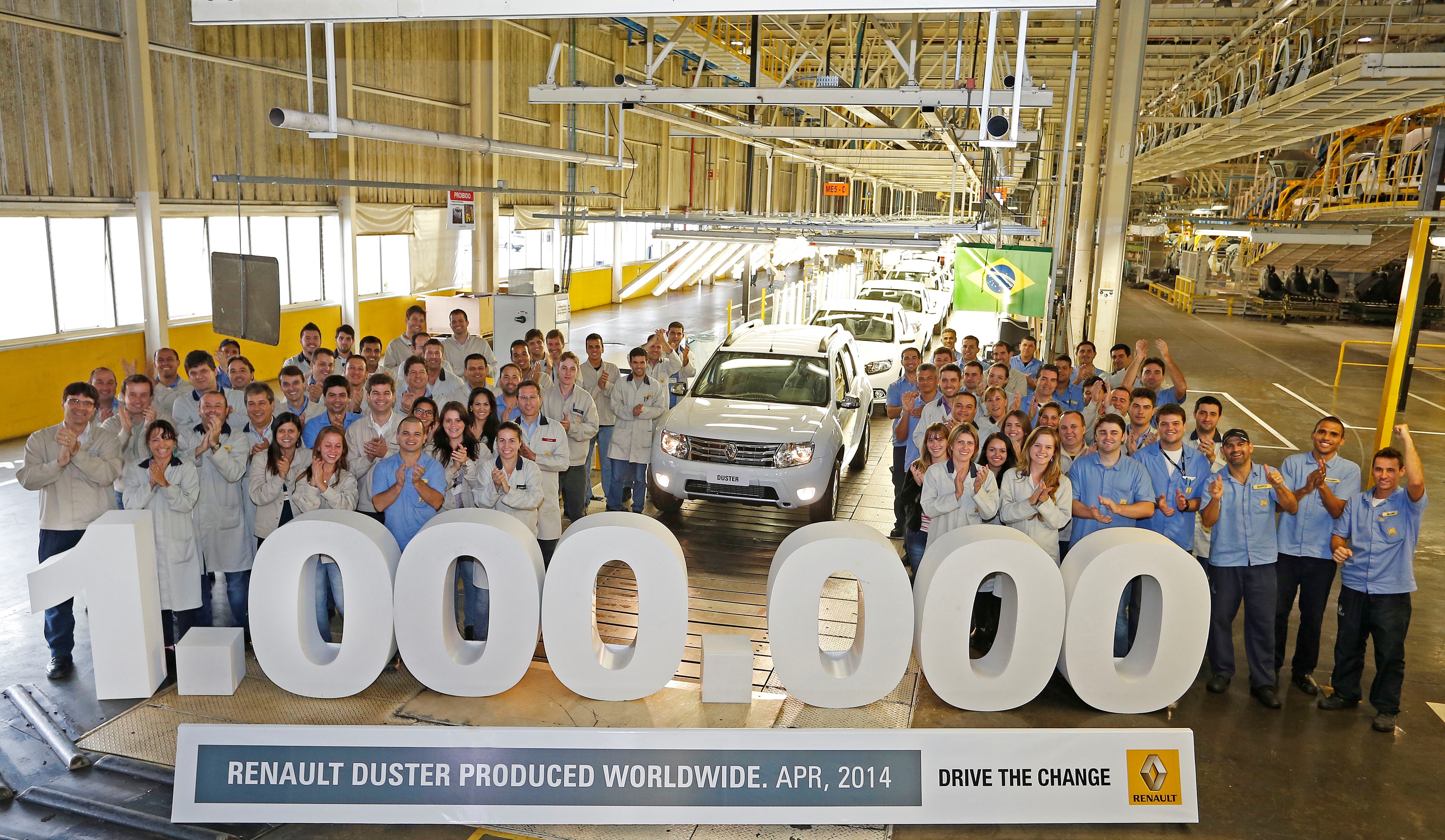 Четири години по-късно: 1 000 000 Duster-a