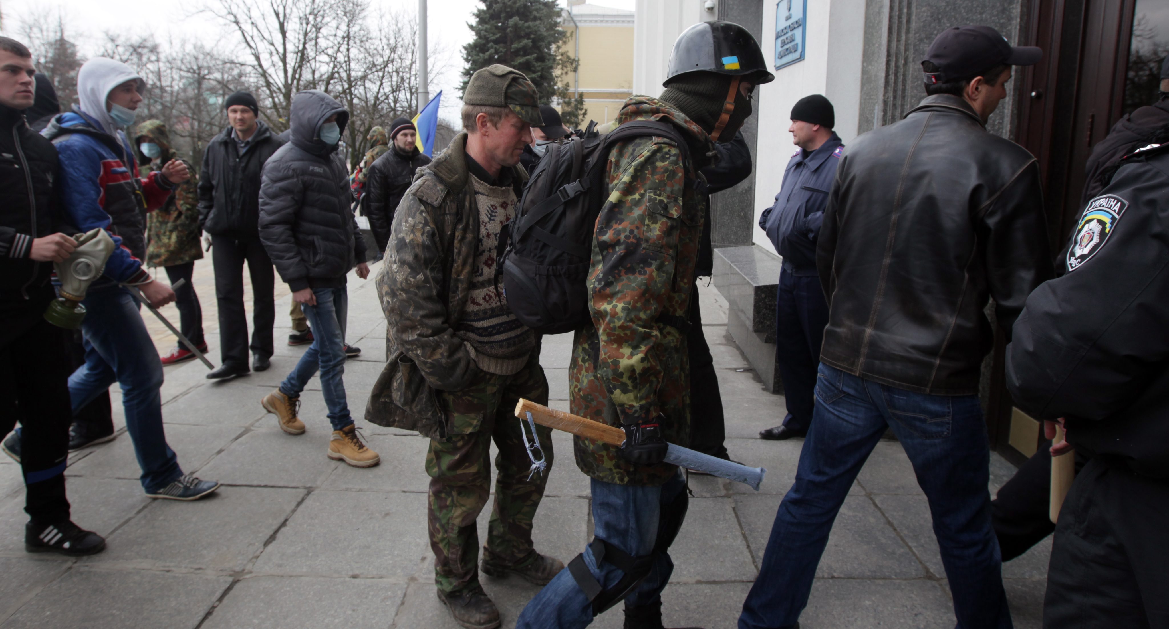 Проруски активисти в Луганск