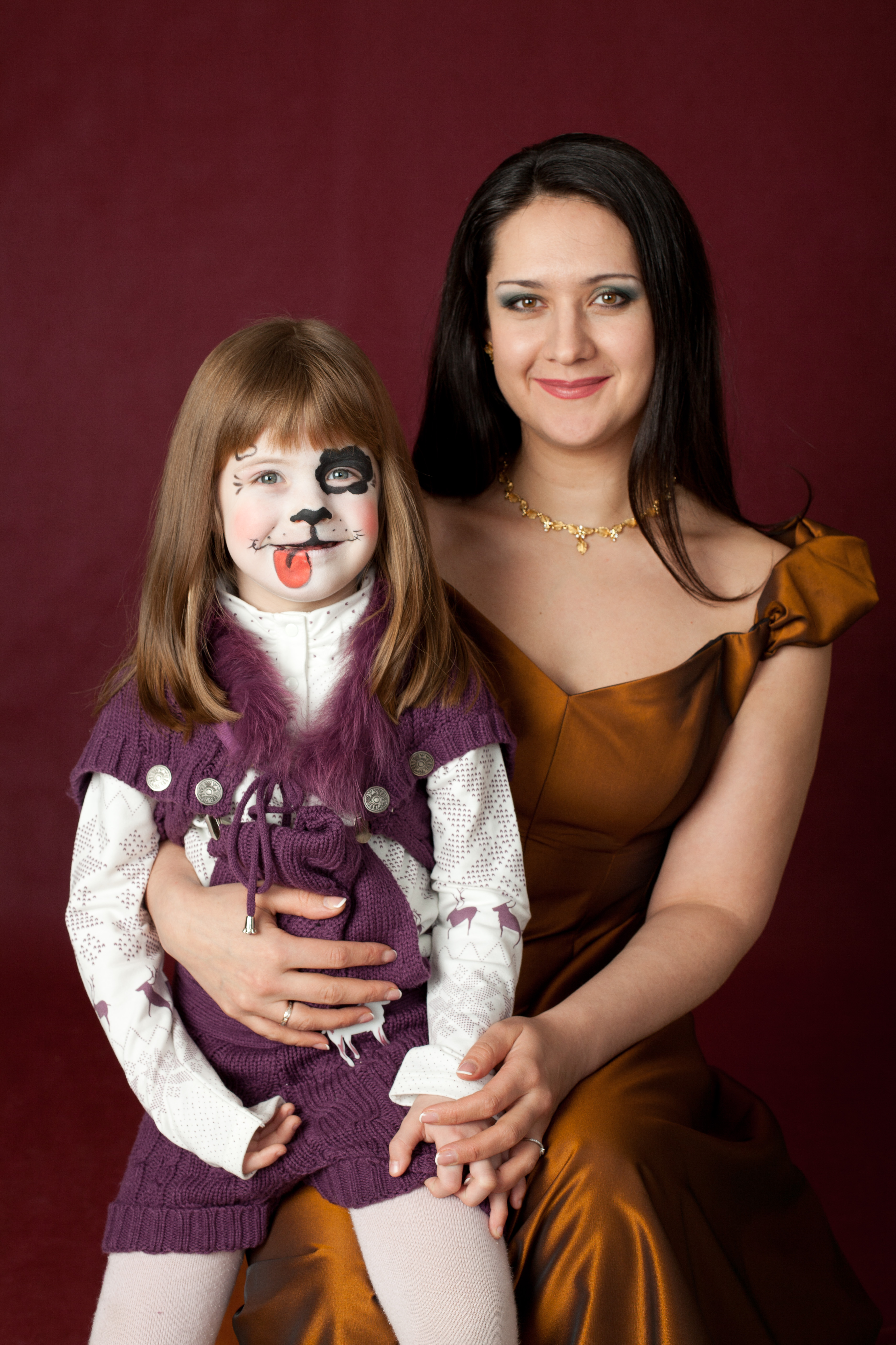 Агунда Кулаева с дъщеря си