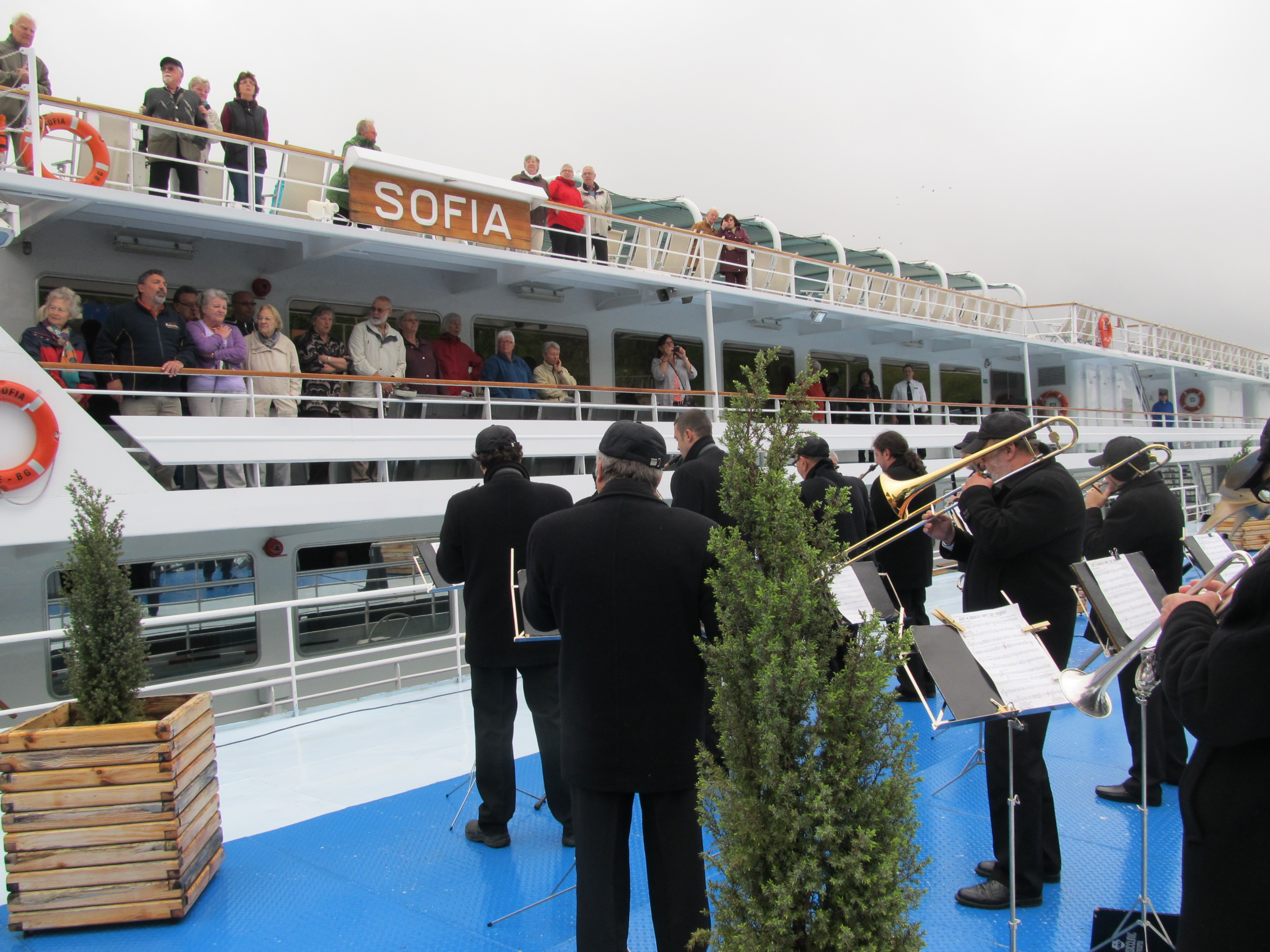 Първи круизен кораб в Русе (снимки)