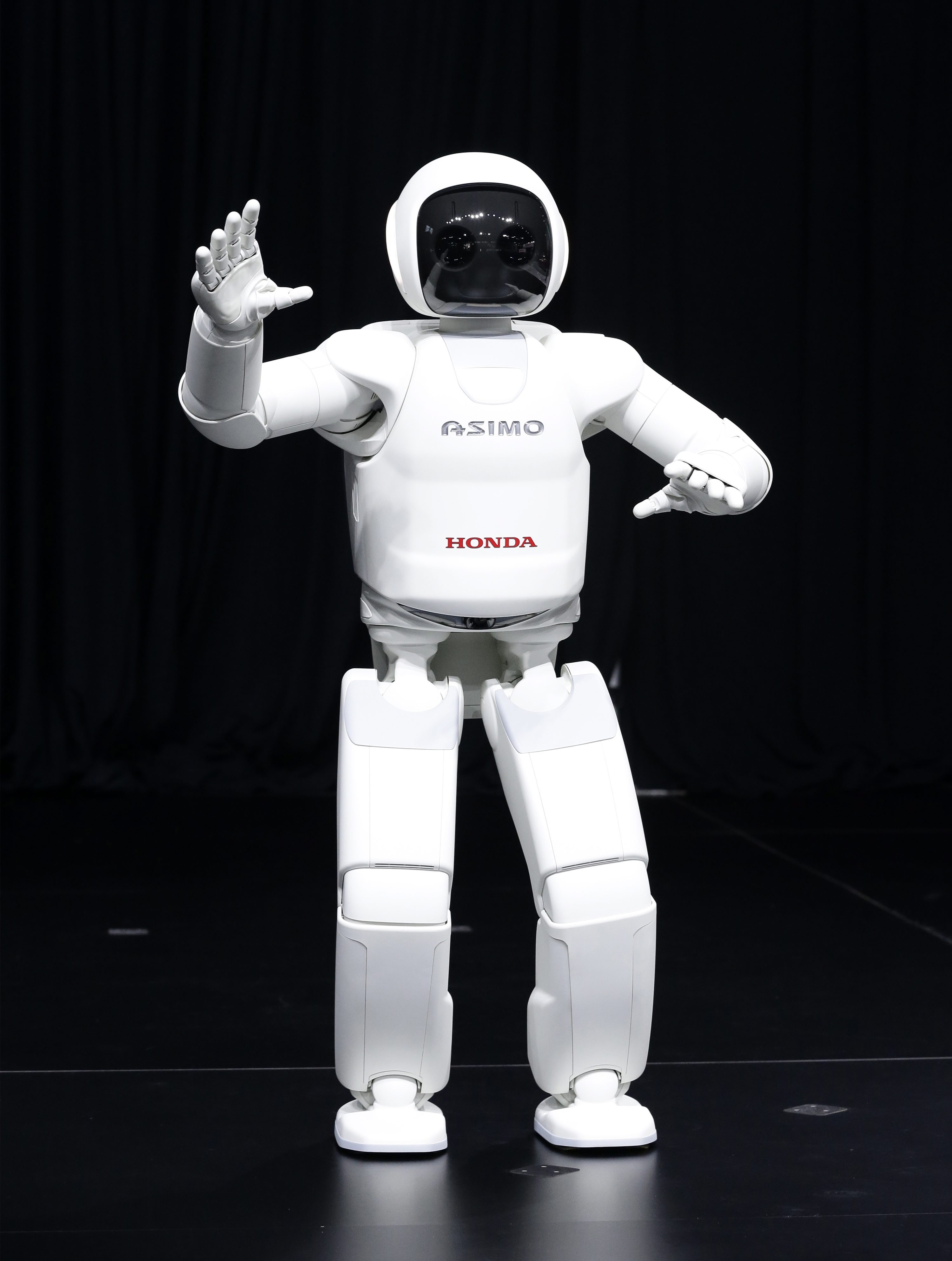 Роботът Asimo в Ню Йорк