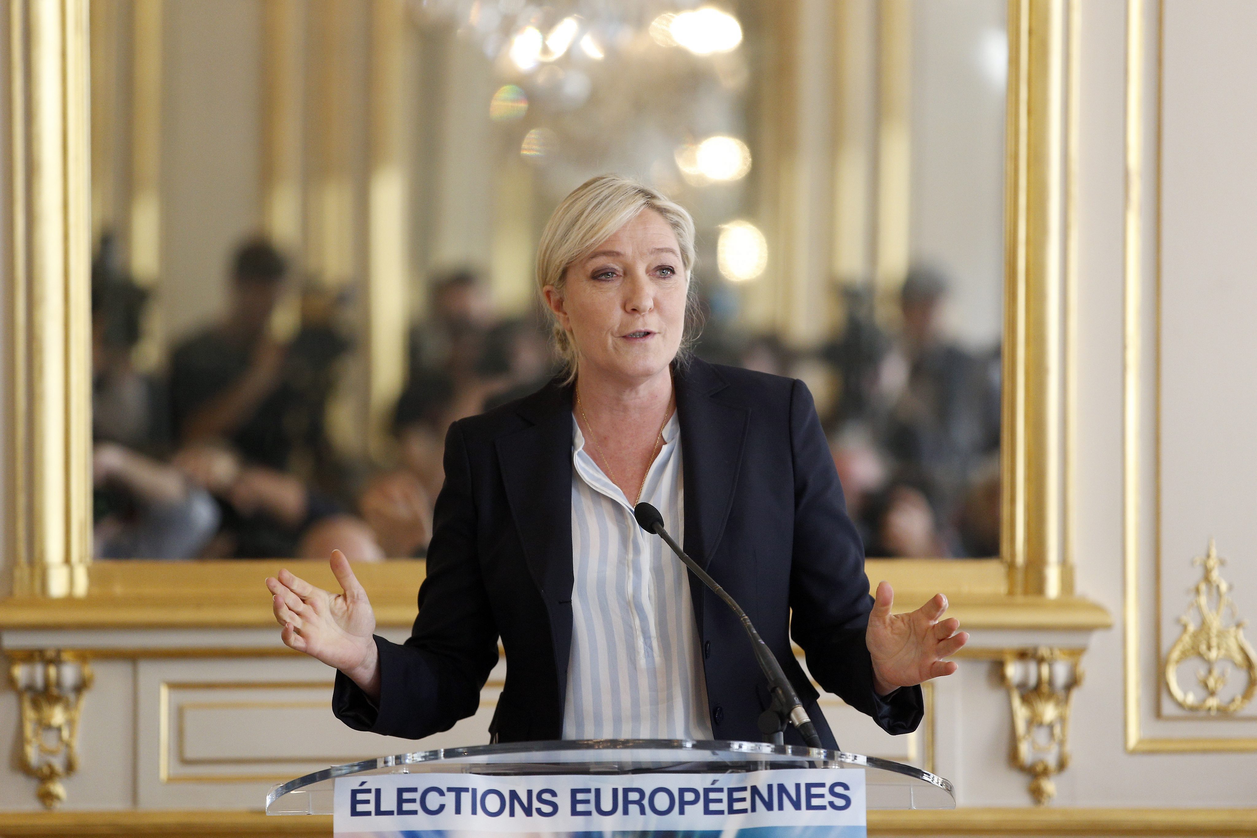 Лидерката на френския крайнодесен ”Национален фронт” (НФ) Марин льо Пен