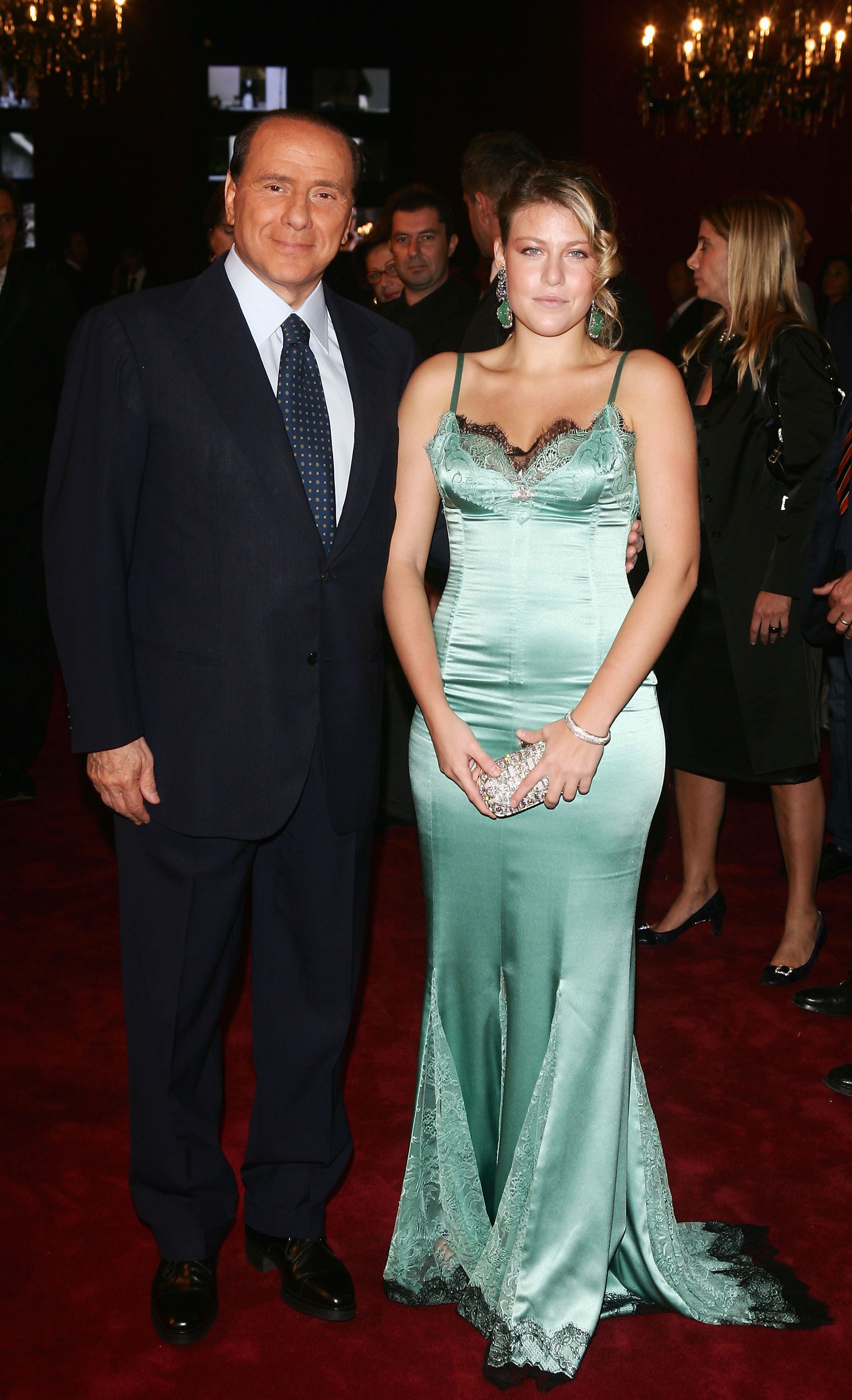 Силвио Берлускони с дъщеря си Барбара Берлускони
