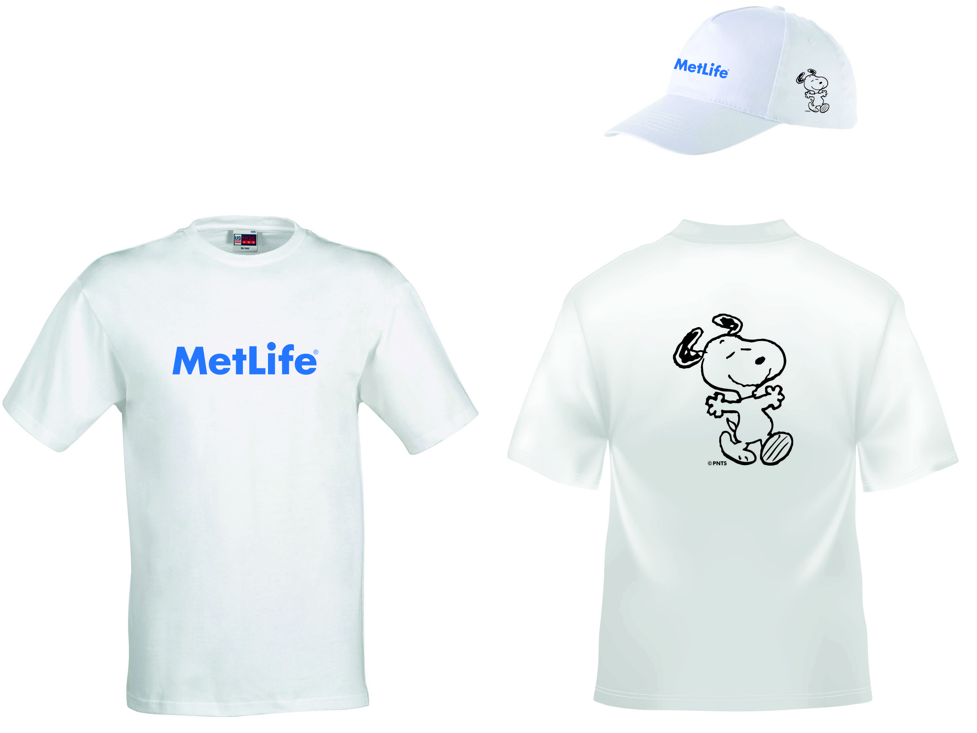 Шапка и тениска от Metlife