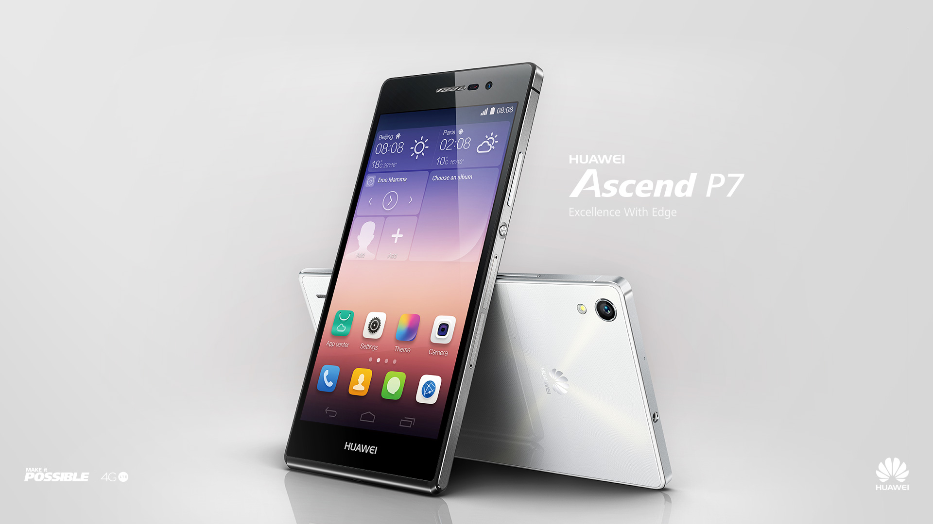 Huawei представи новия си флагман Ascend P7