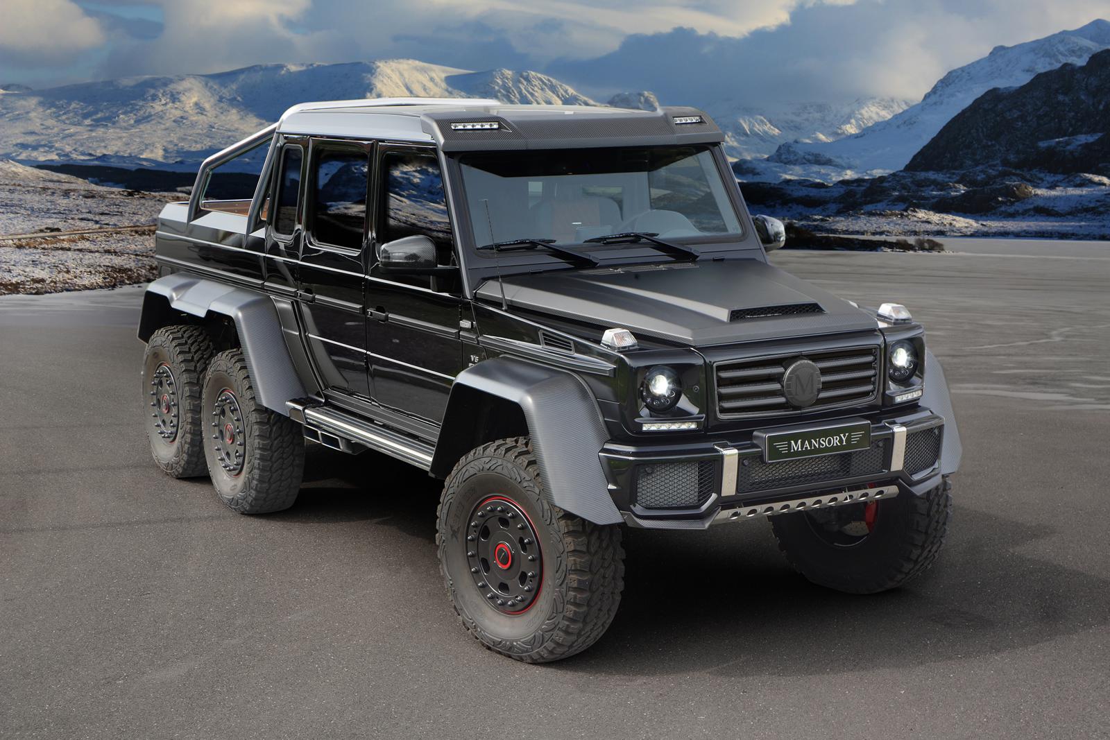 Mansory направи G63 AMG 6х6 още по-зловещ
