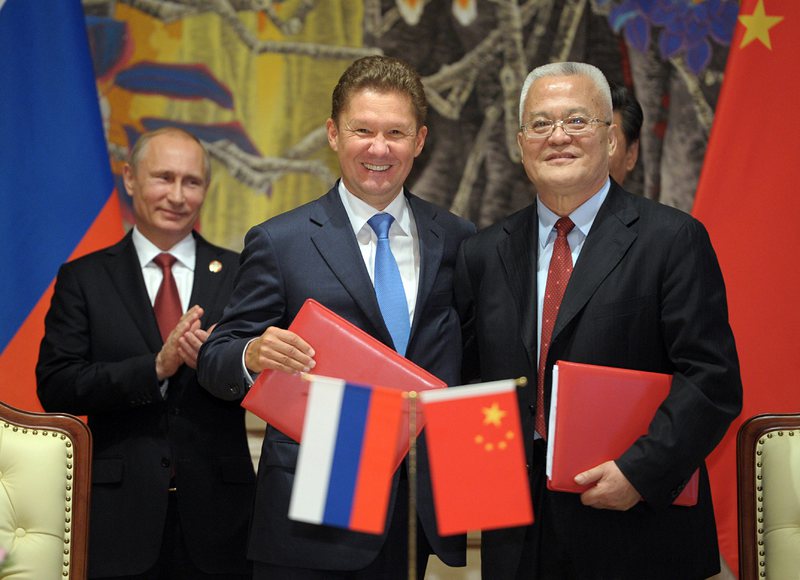 „Газпром” и Китайската национална петролна корпорация (CNPC) подписаха договор