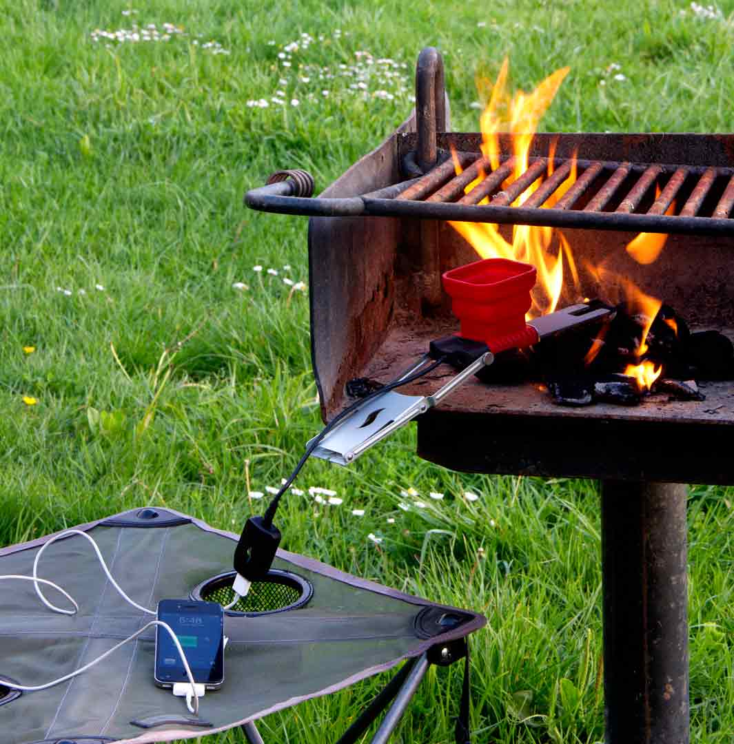 За няколко минути джаджата генерира мощност от 2,5 вата