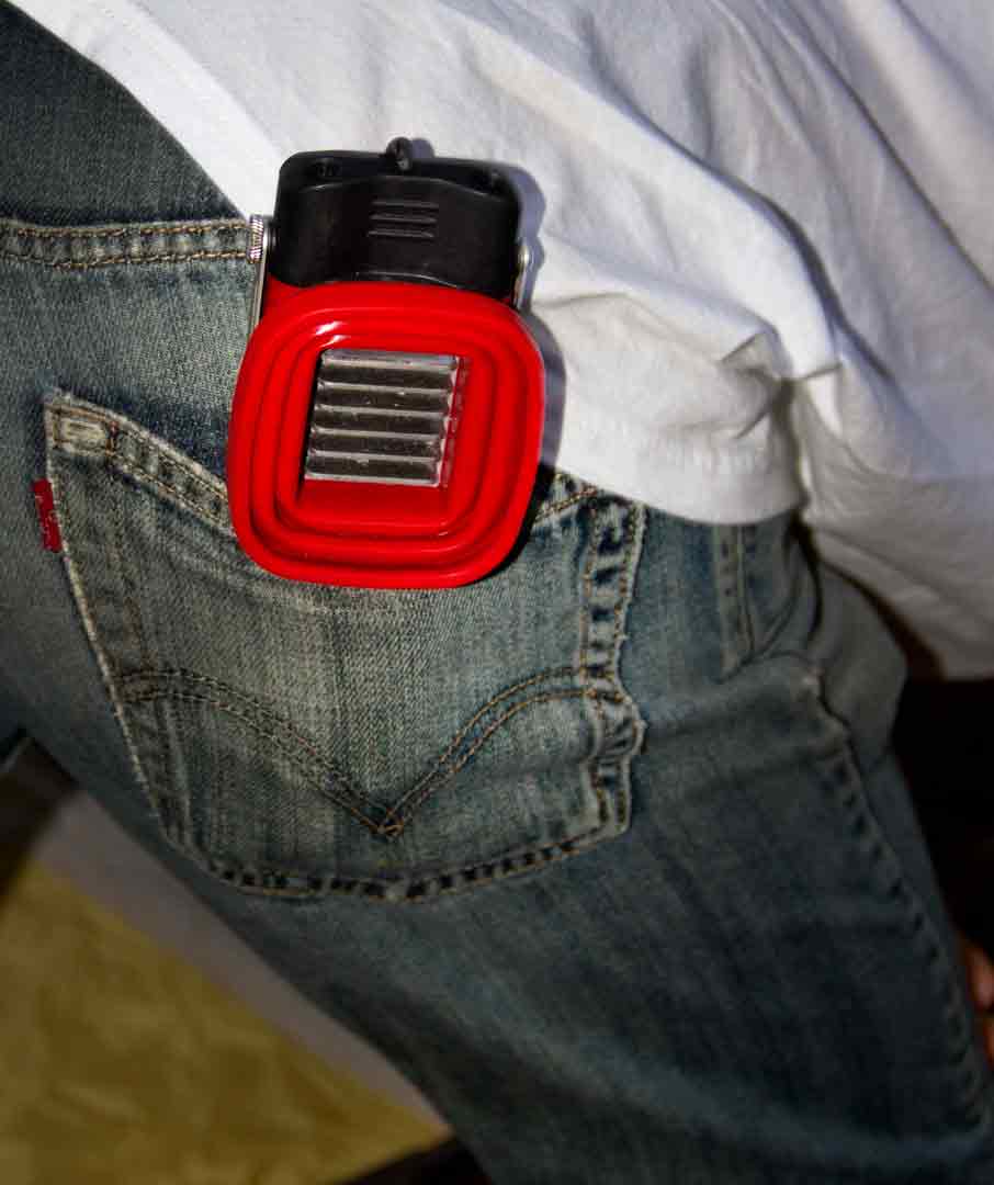 FlameStower се преносва лесно, тъй като е сгъваемо