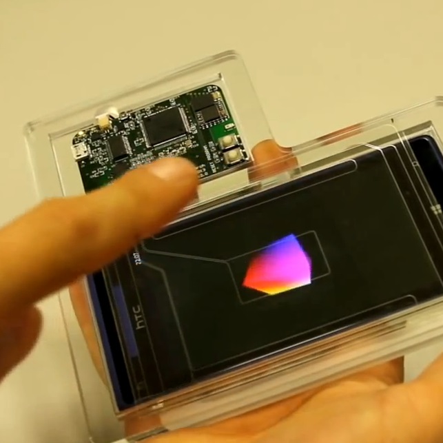 Управление на смартфон с 3D жестове