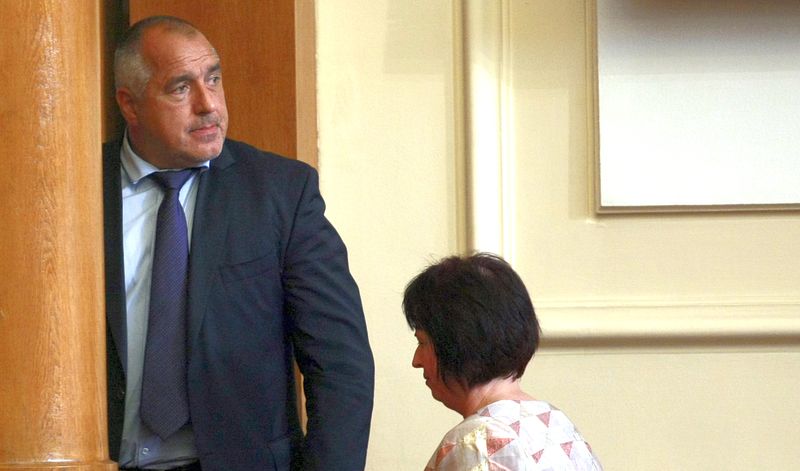 Бойко Борисов след края на извънредното заседание