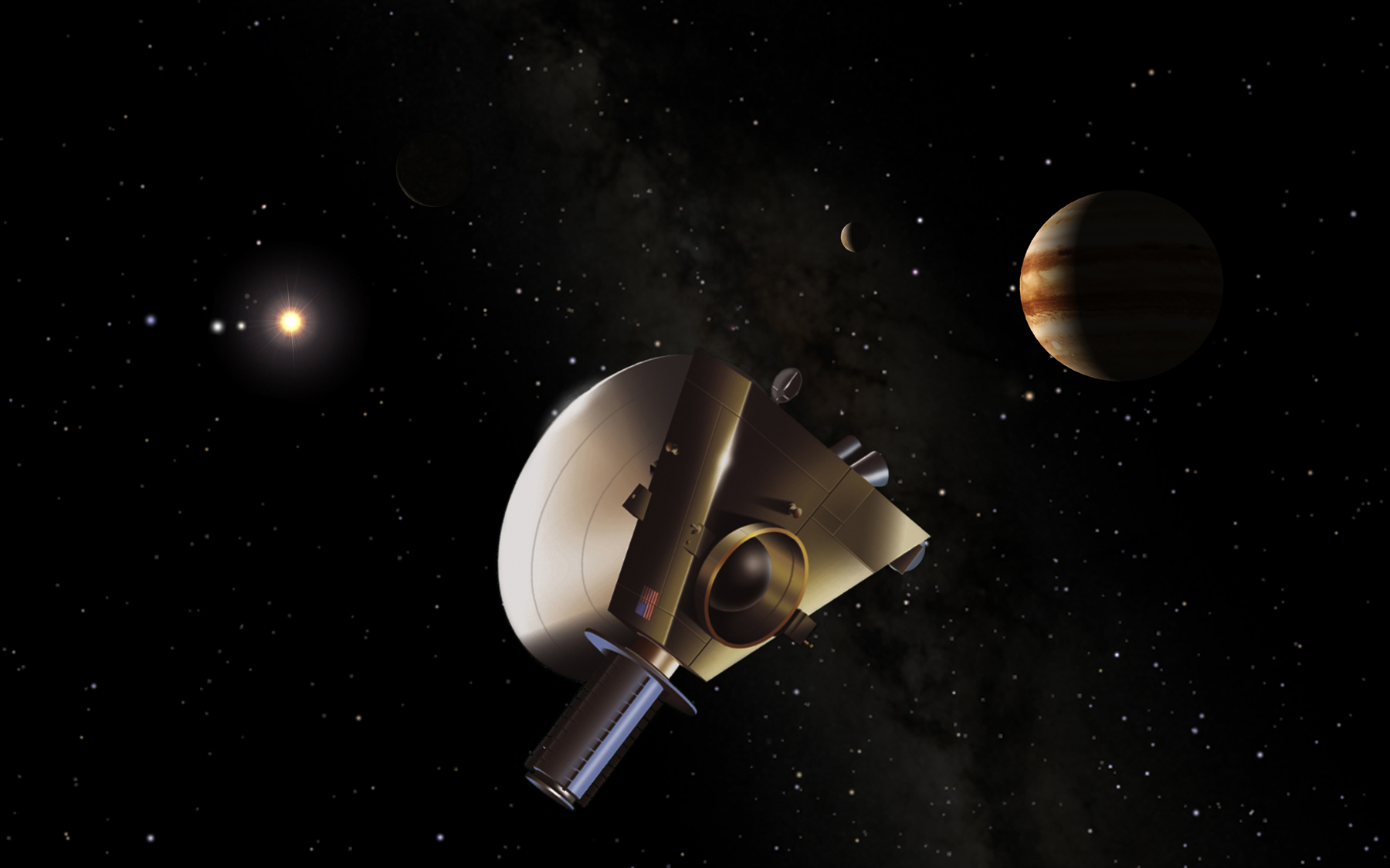 ”Нови хоризонти” ще стигне до Плутон след година