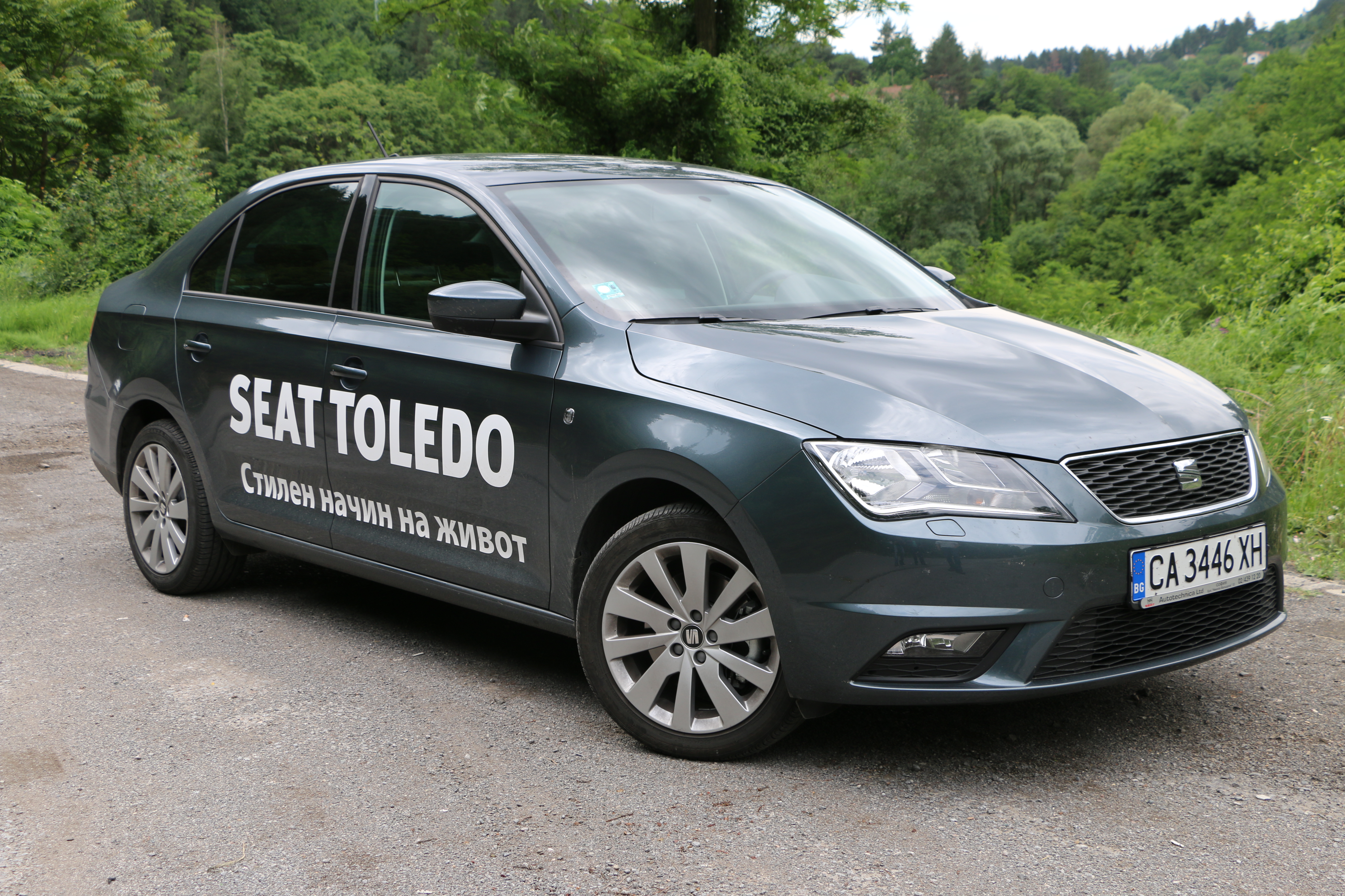 Зад волана на новия Seat Toledo (видео)