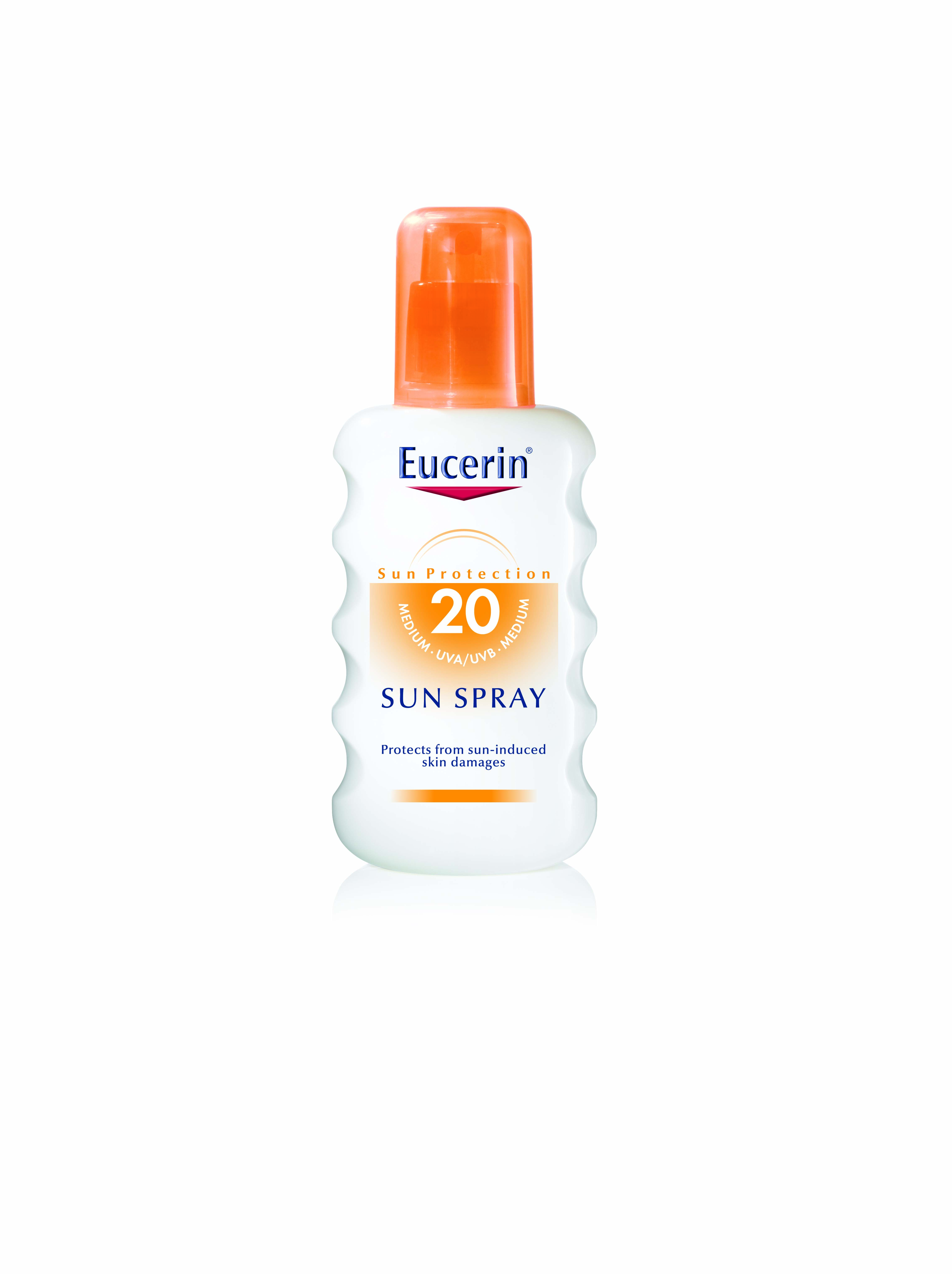 Слънцезащитен спрей SPF20 от Eucerin