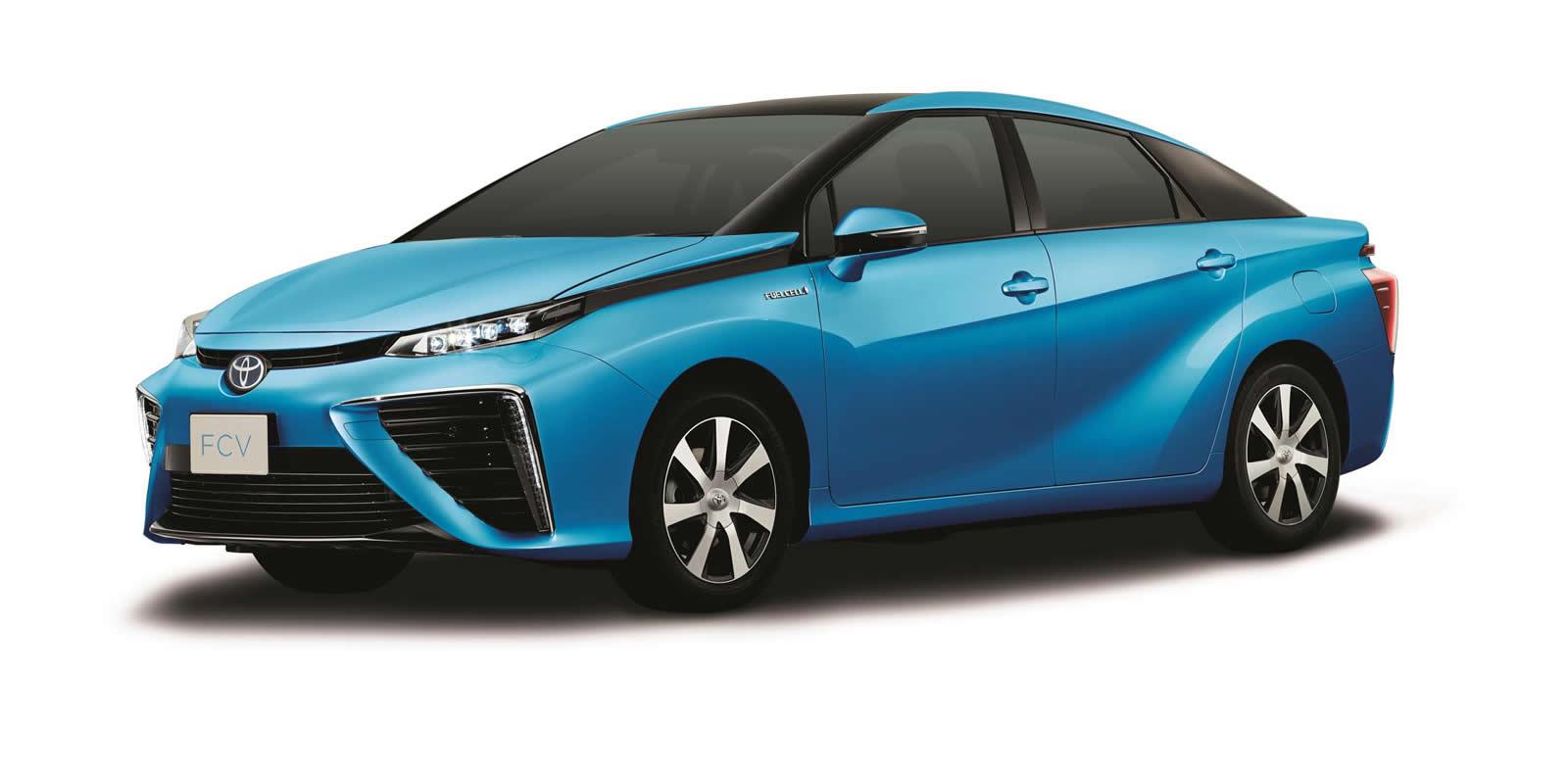 Сериен автомобил с водородна клетка на Toyota