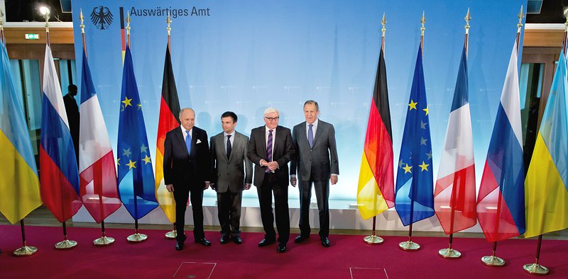 Външните министри на Украйна, Русия, Германия и Франция приеха декларация за мир в Украйна