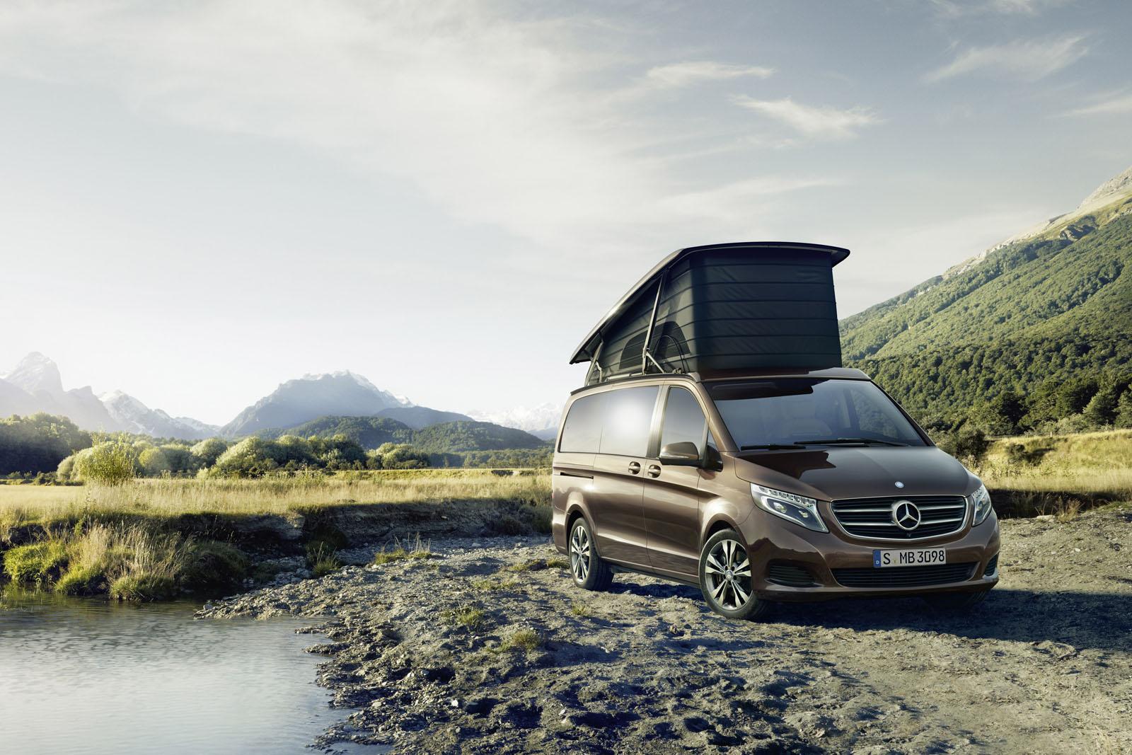 Представиха кемпера Mercedes Marco Polo(снимки)