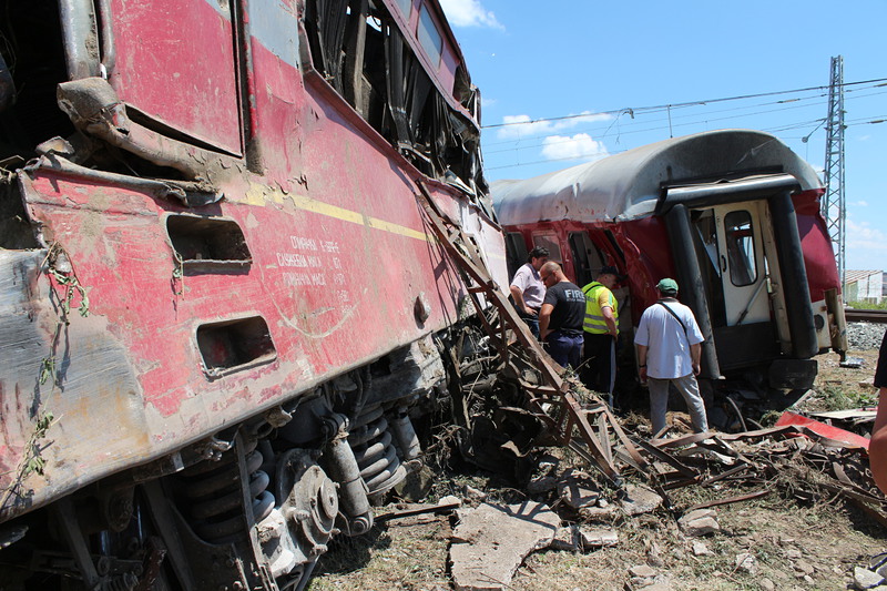 Машинистът на дерайлиралия край гара Калояновец влак загина
