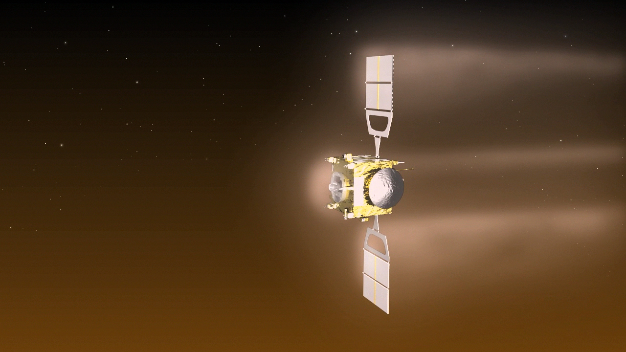 Космическият апарат ”Венера Експрес” навлиза в атмосферата на Венера