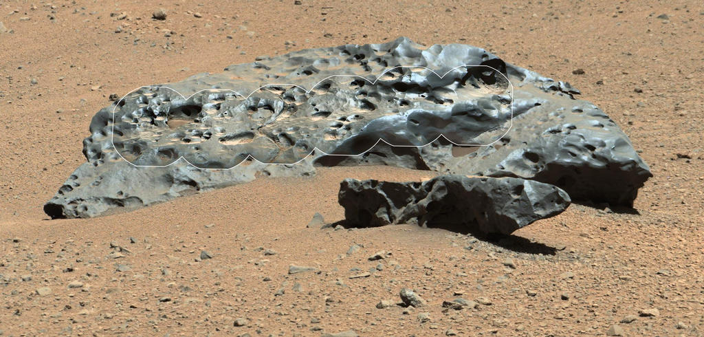 Ливан - първият метеорит, открит от ”Кюриосити”
