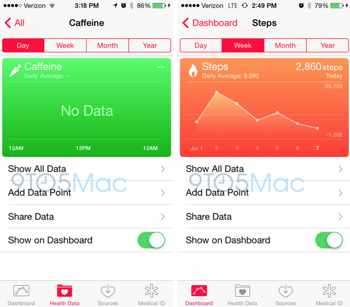 Health приложението на Apple ще ви брои крачките и кафетата