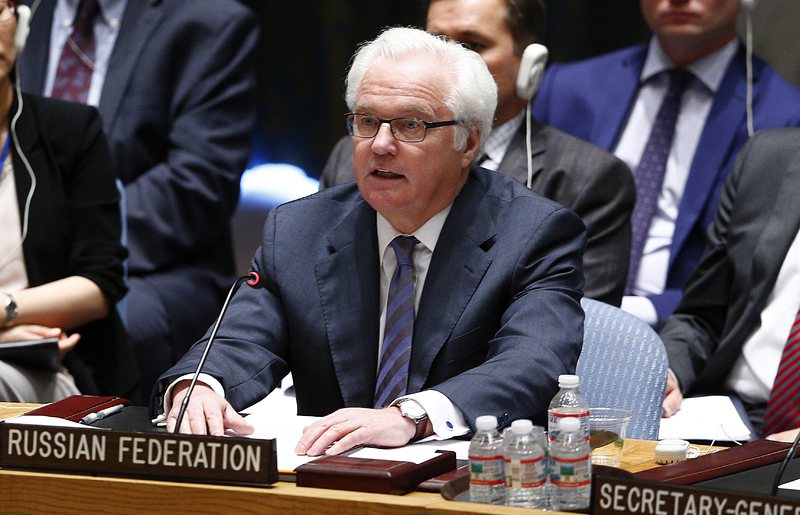 Руският постоянен представител в ООН Виталий Чуркин