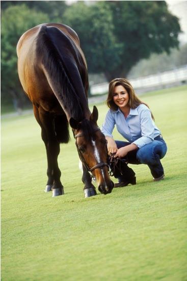 Йорданската принцеса Аиша Бинт ал Хюсеин е президент на Международната федерация по конен спорт