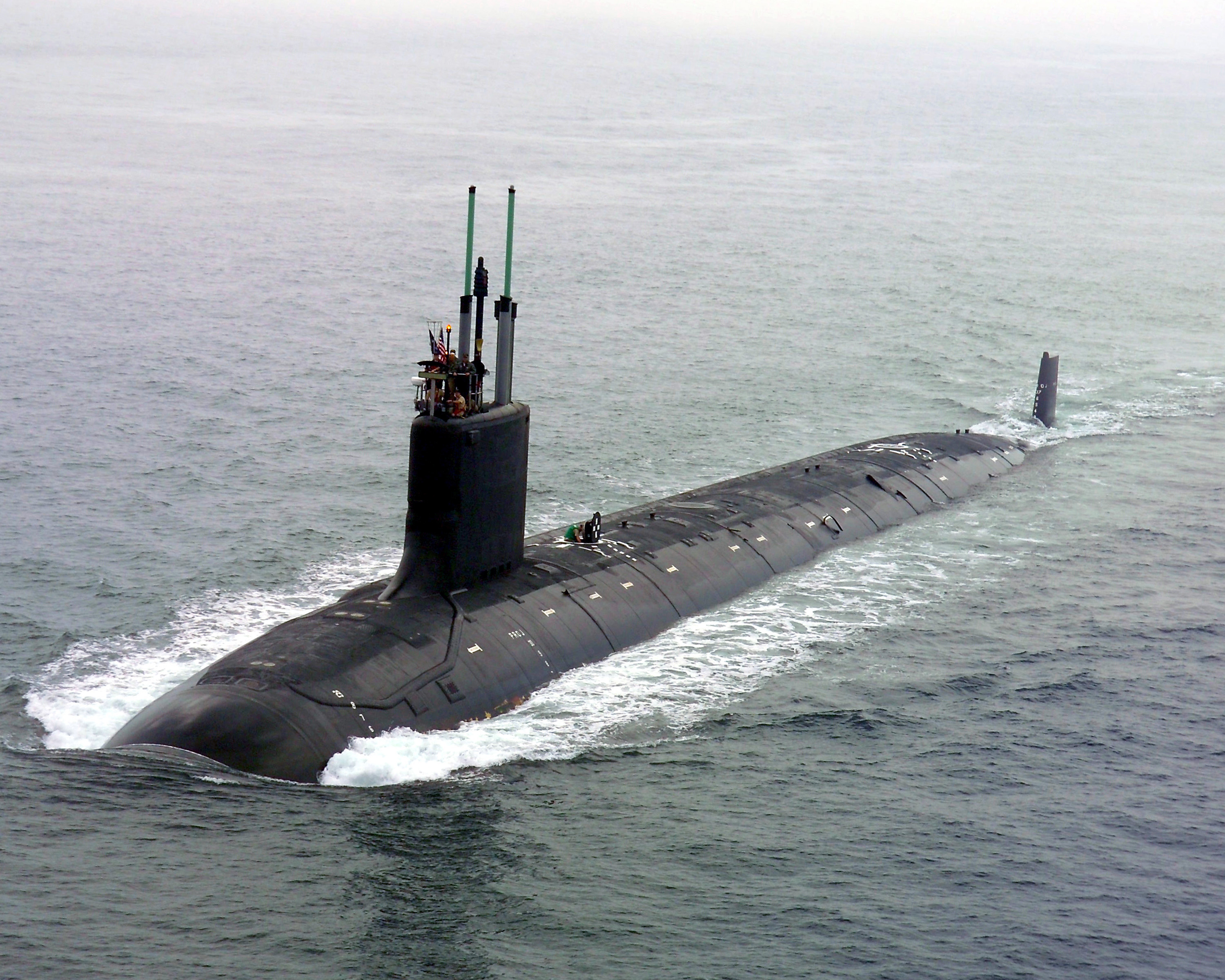 Москва твърди, че е отблъснала американска подводница