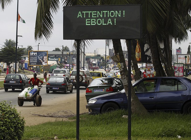Ебола е разпрозстранена основно в Африка