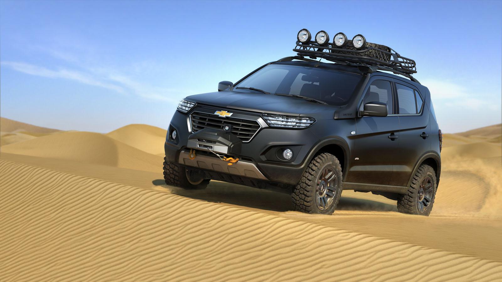 Новият Chevrolet Niva дебютира в Москва (снимки)