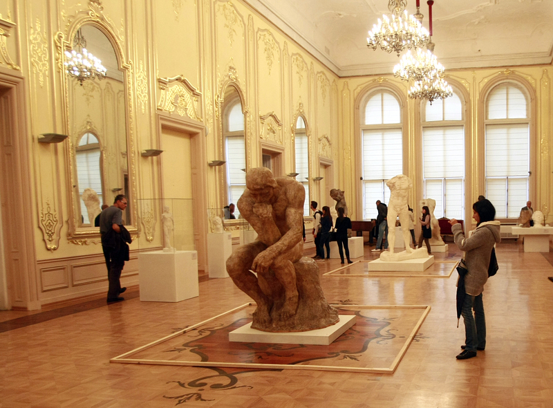 Изложба на прочутия френски скулптор Огюст Роден - ”Мислителят”в Националната художествена галерия
