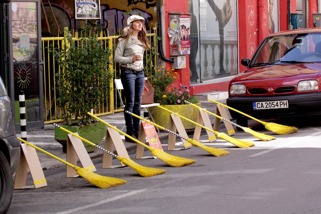 Градинка на Дънов и варене на лютеница на PARK(ing) Day