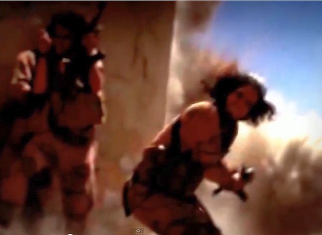 Кадър от видеото на ”Ислямска държава”