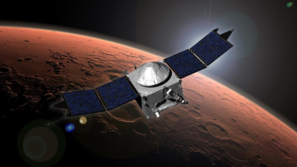 MAVEN е готов да застане на орбита около Марс