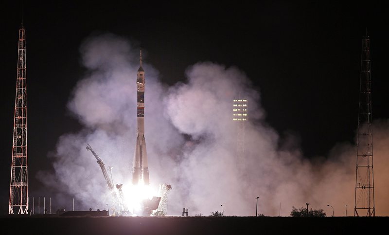 ”Союз ТМА-14М” излетя късно снощи от космодрума Байконур