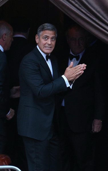 Джордж Клуни преди сватбата