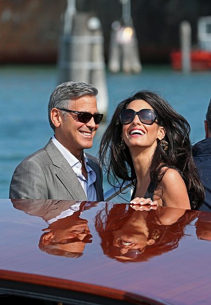 Започна ”фестивалът” за сватбата на Клуни и Амал