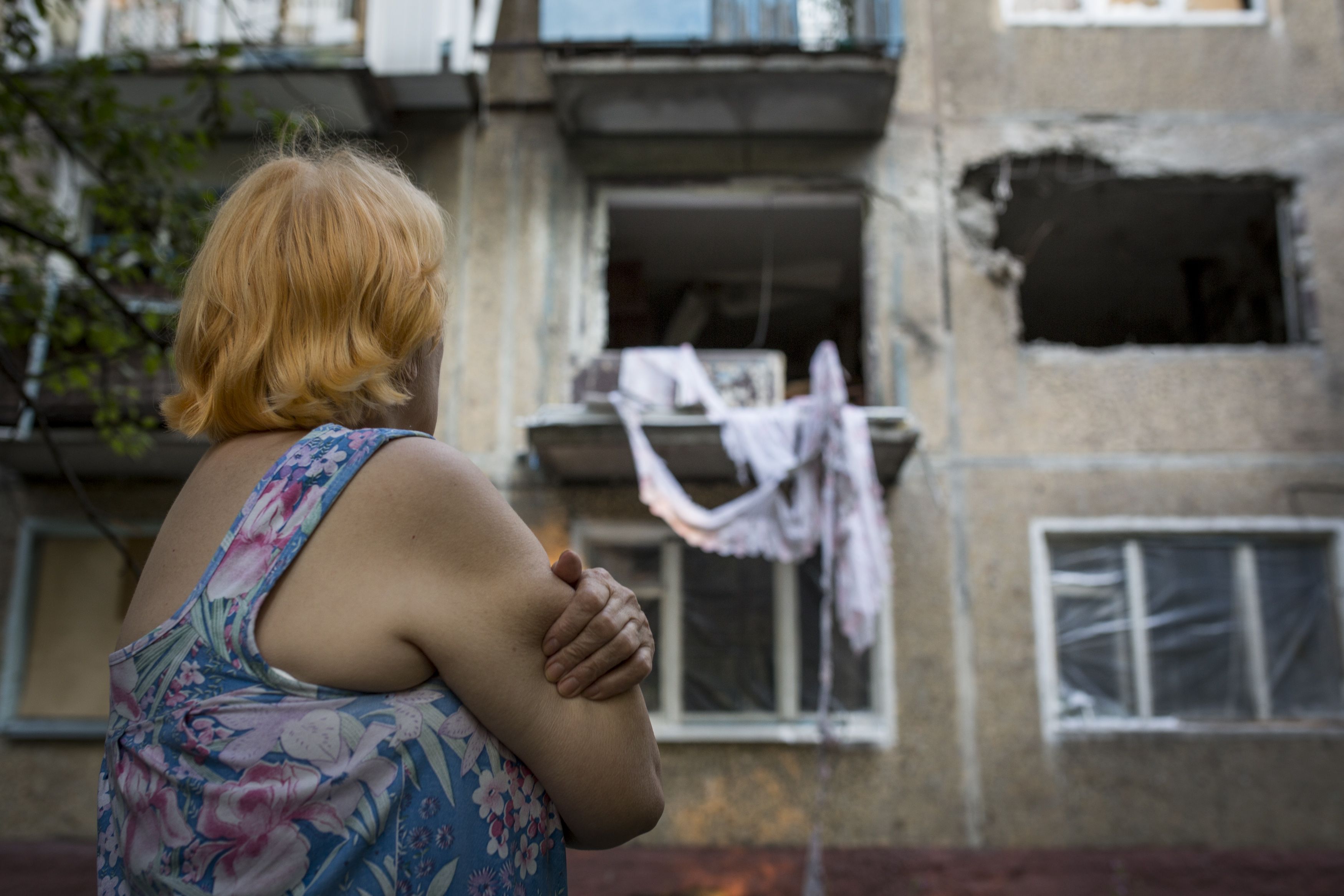 Боеве в Донецк разрушиха много домове